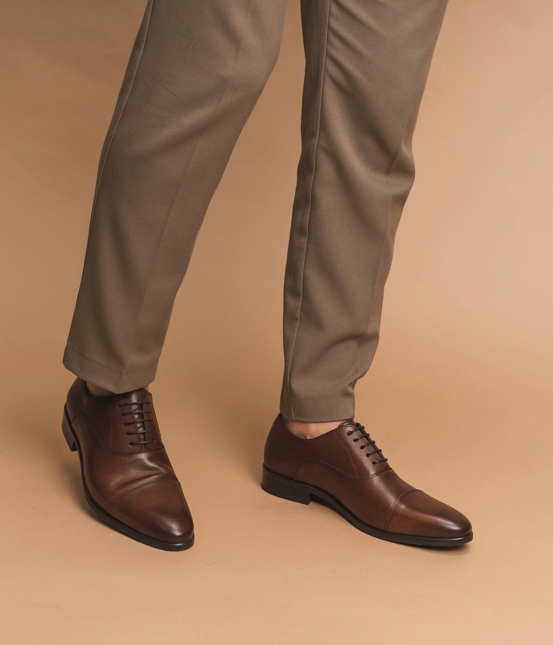 RICHELIEU LENNY MARRON Chaussures de ville Homme Bocage