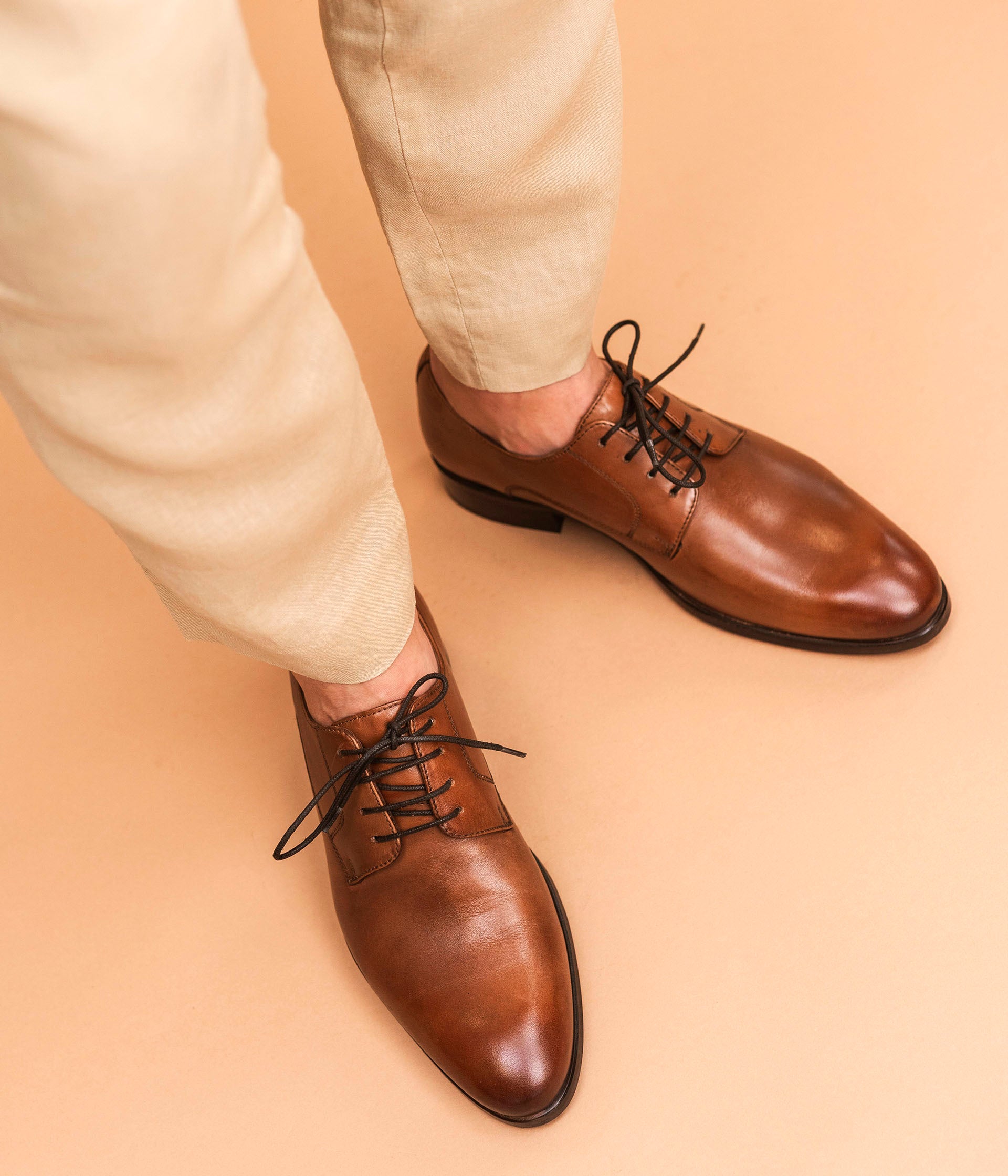 Chaussure cognac homme shop