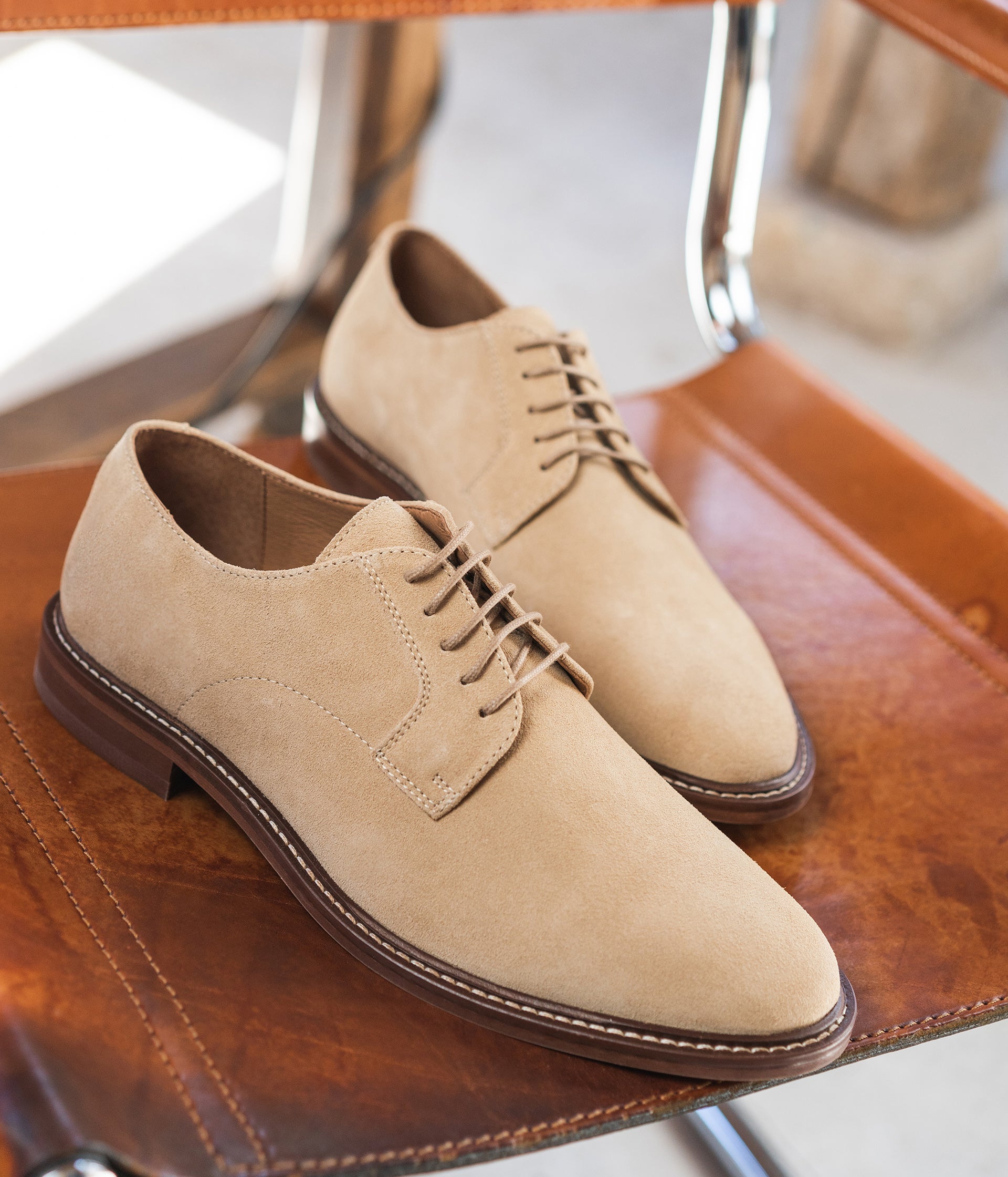 Chaussure new arrivals beige homme
