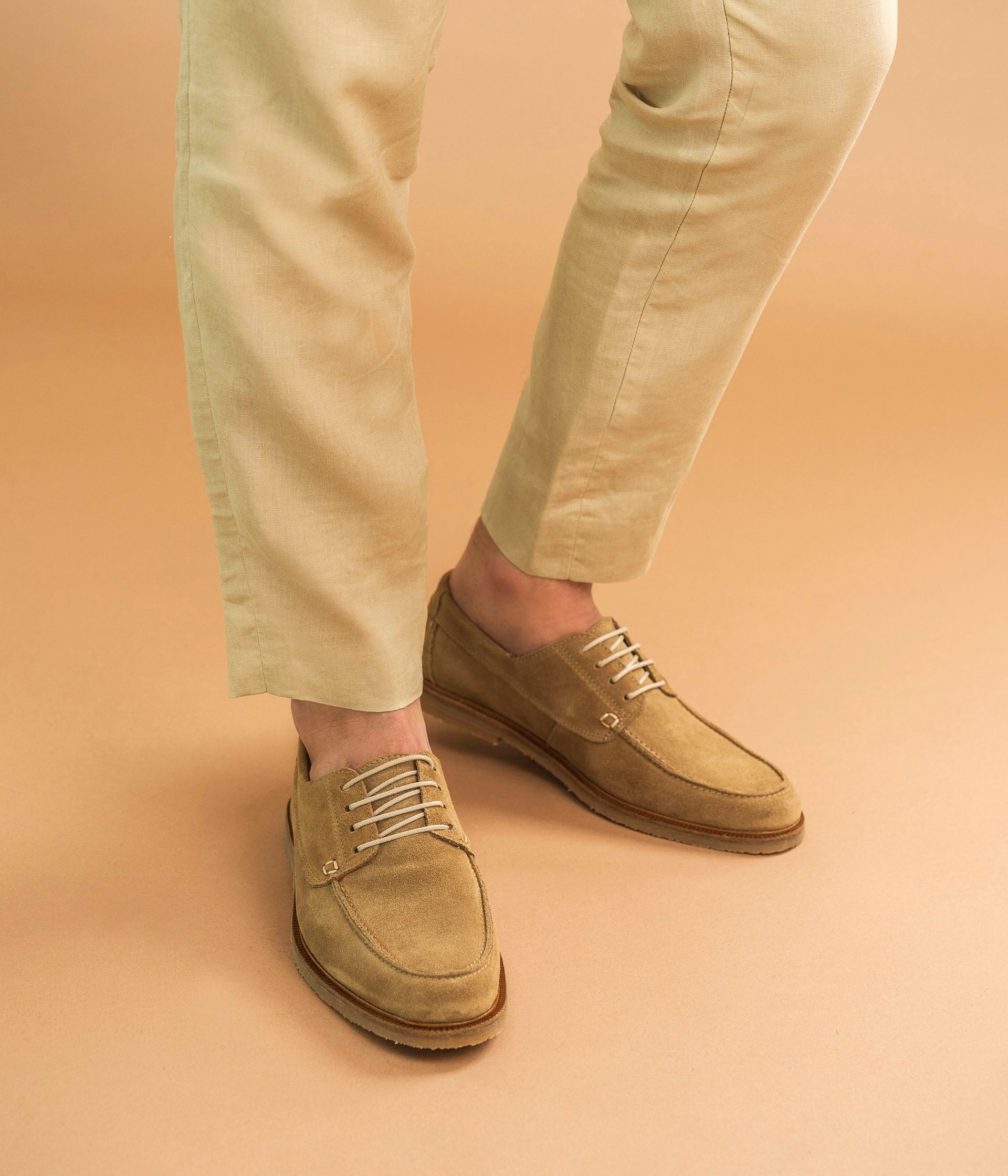 DERBY GYPSOPHIL BEIGE Derbies d tente Homme Bocage