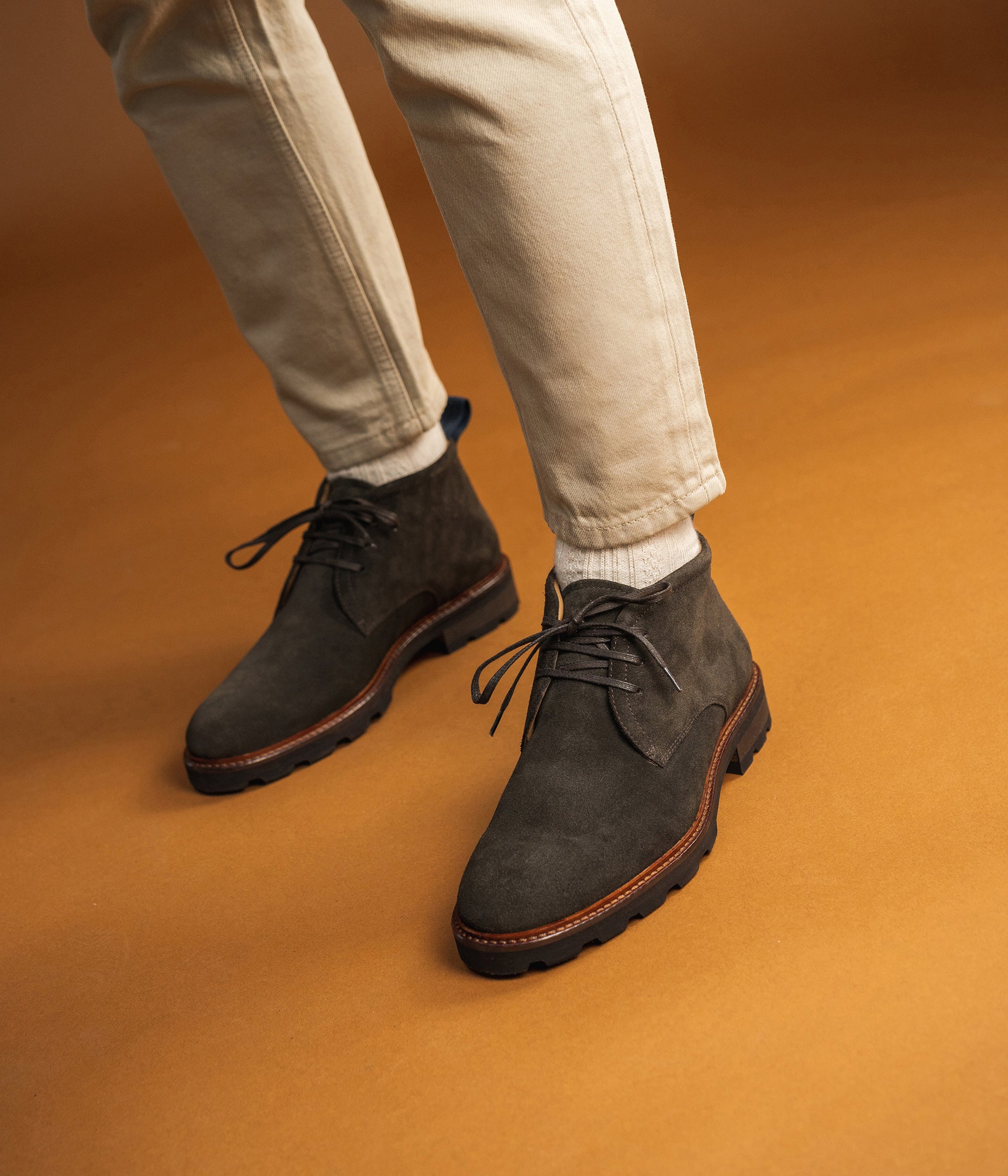 Chaussure marron store cuir homme