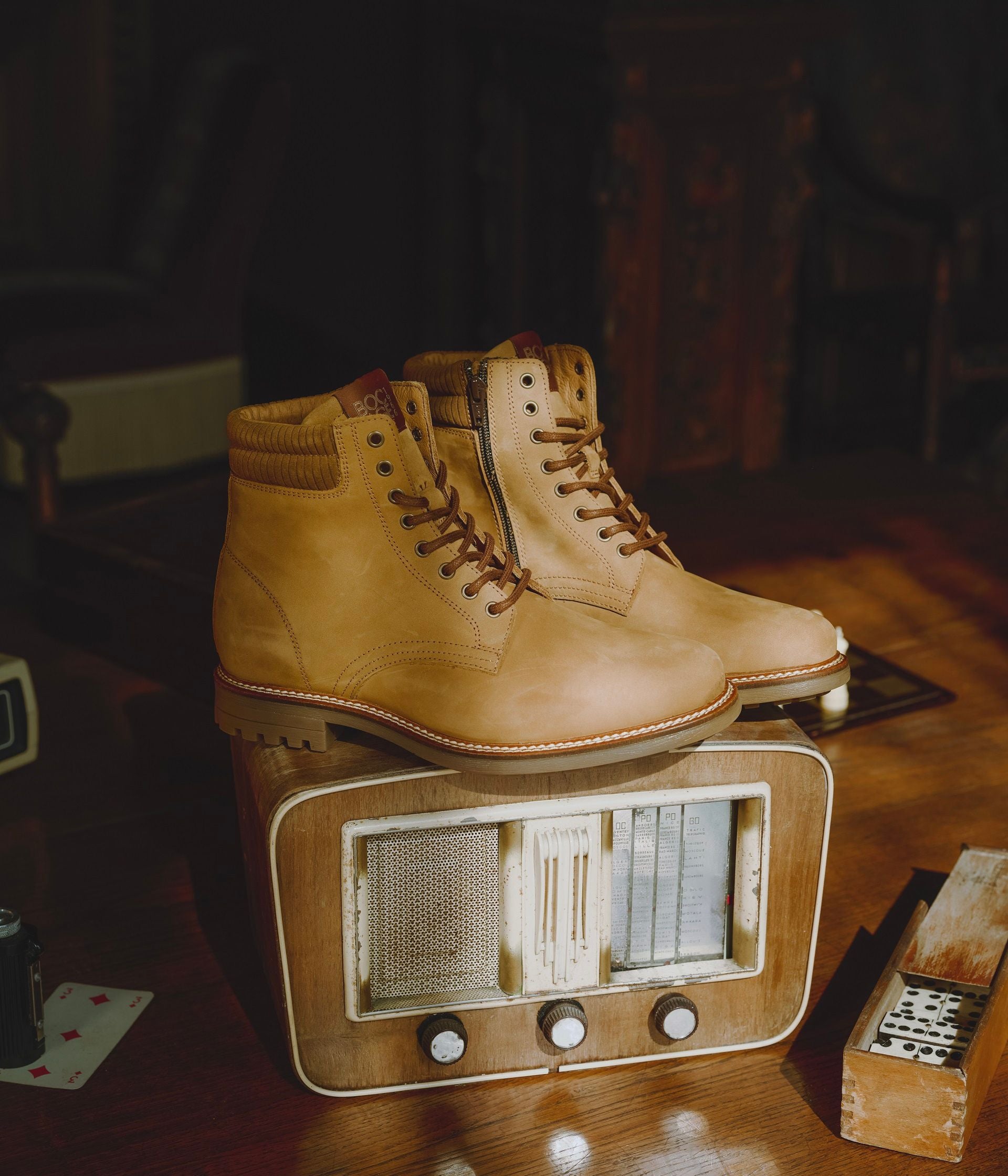 Boots moutarde clearance