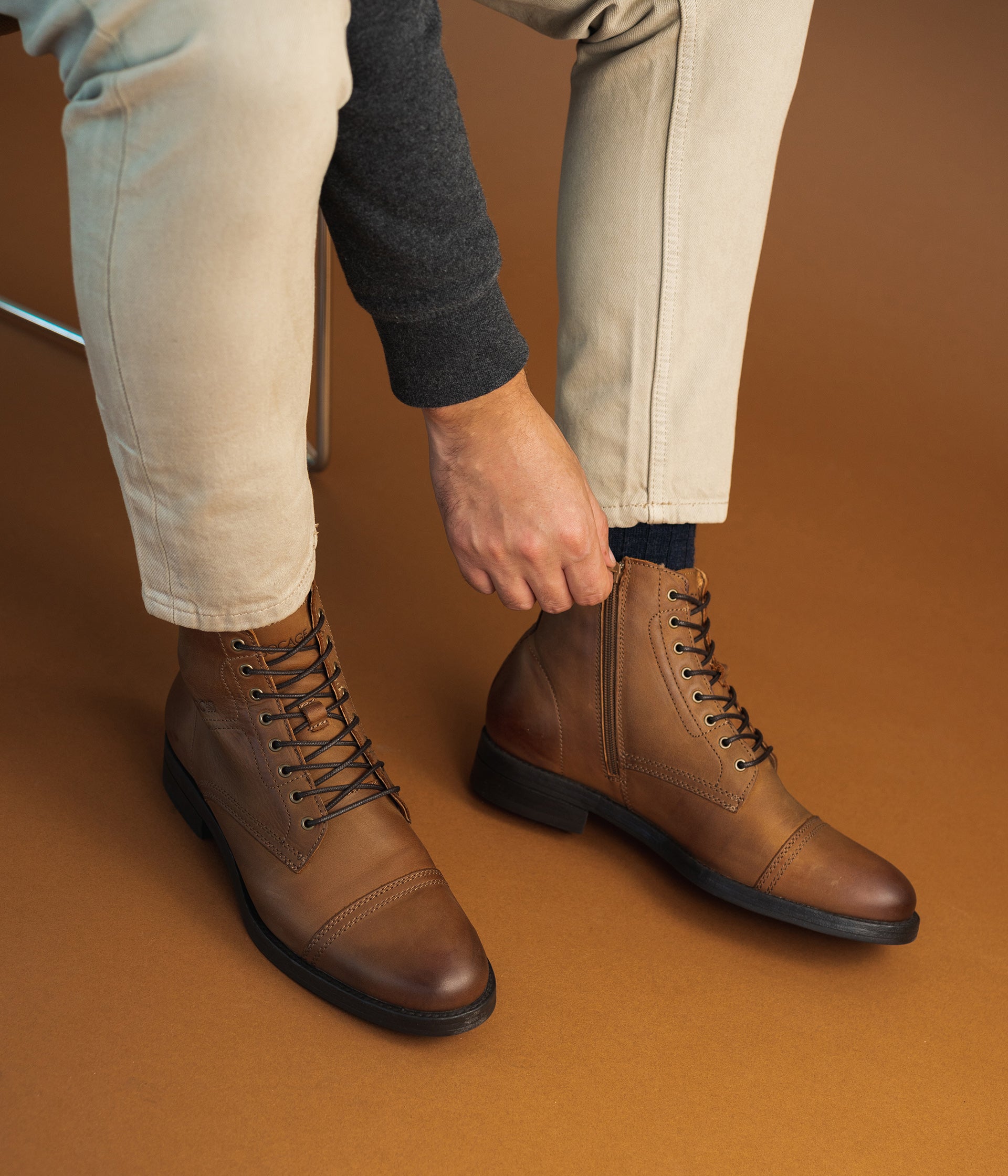 BOOTS RIPLEY CAMEL Boots Homme Bocage