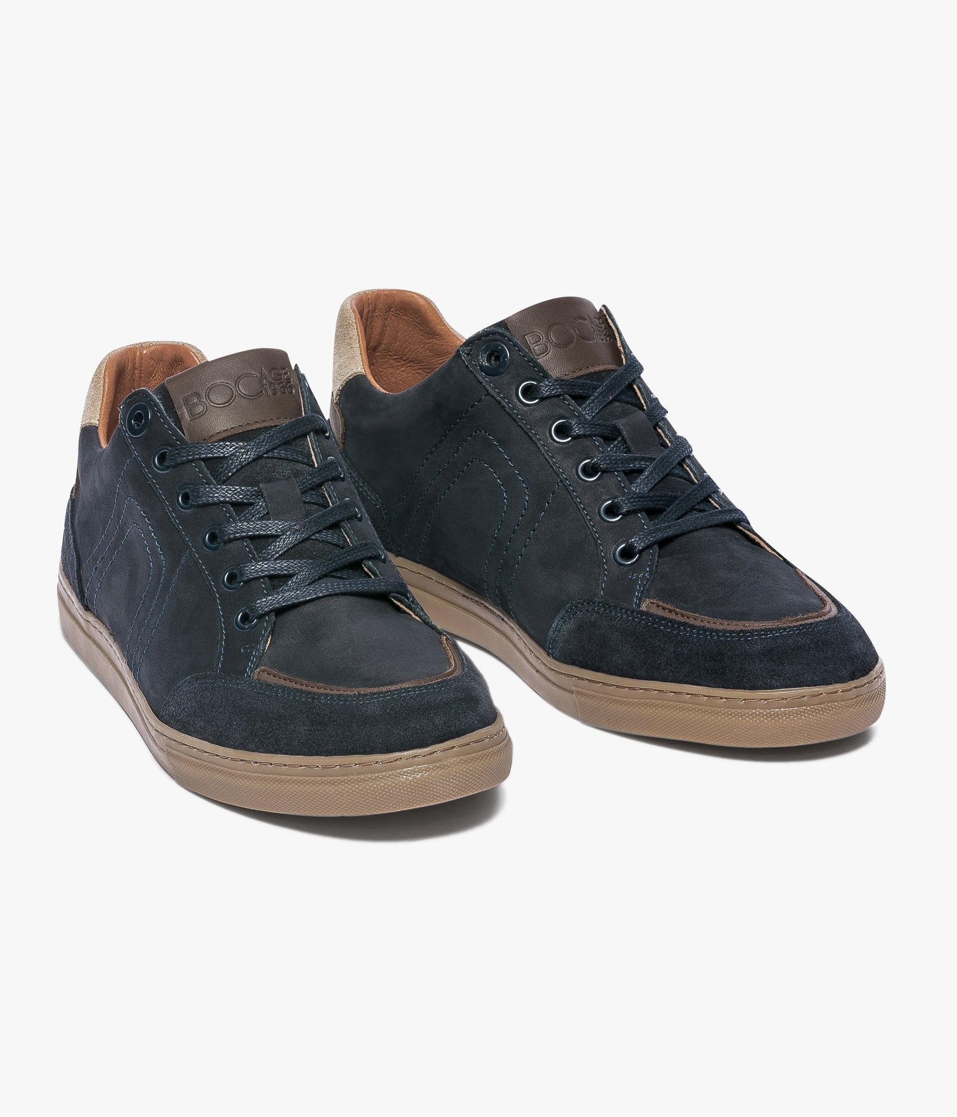 BASKET KERSON BLEU MARINE Baskets Homme Bocage