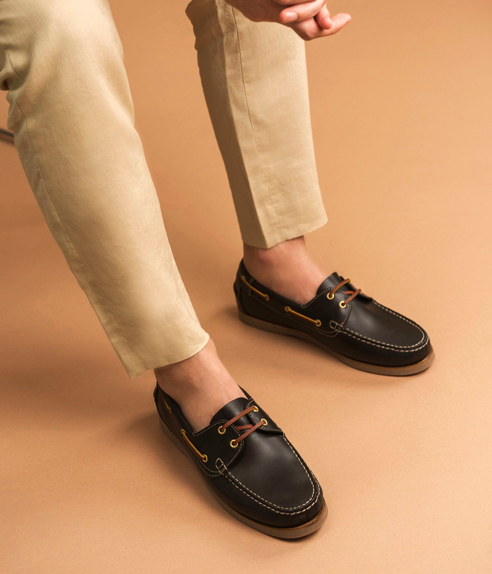 CHAUSSURE BATEAU DUSTIN MARINE Mocassins Bateau Homme Bocage