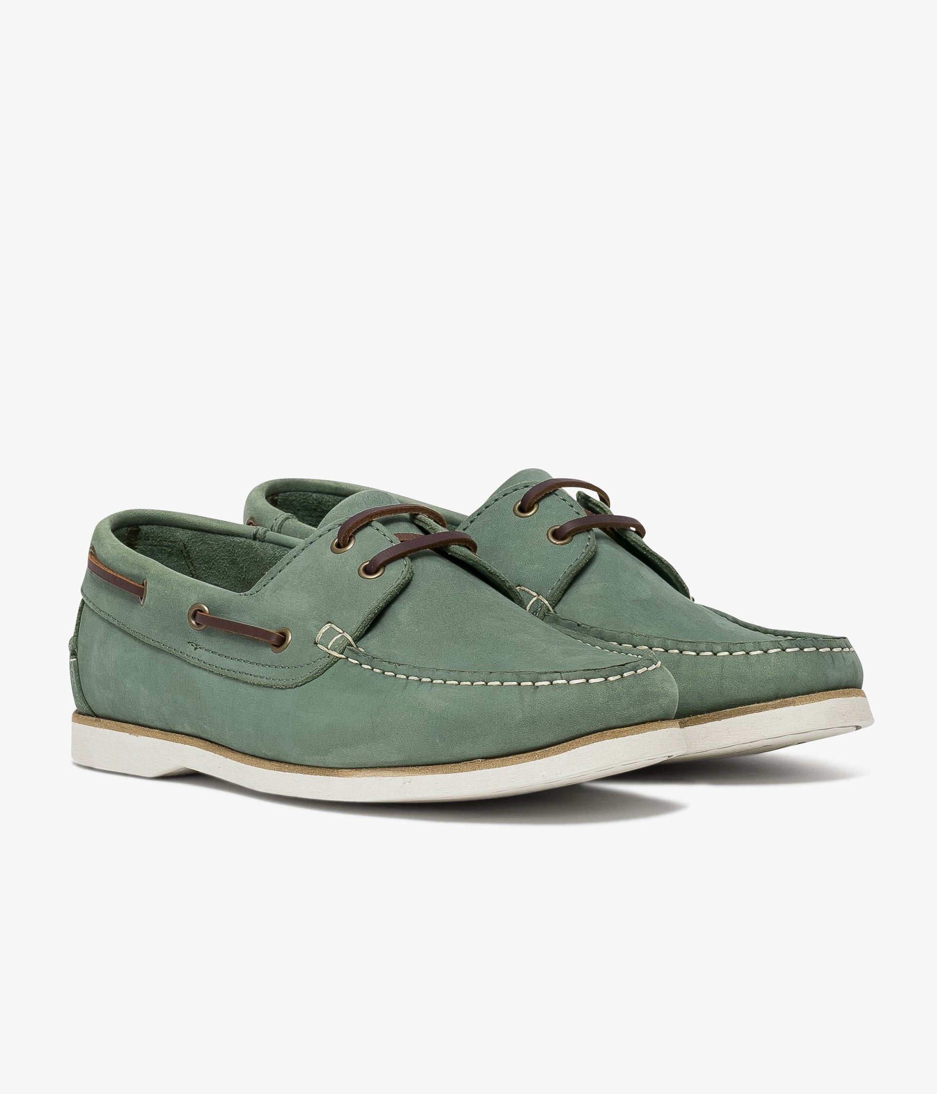 Chaussure bateau verte hot sale