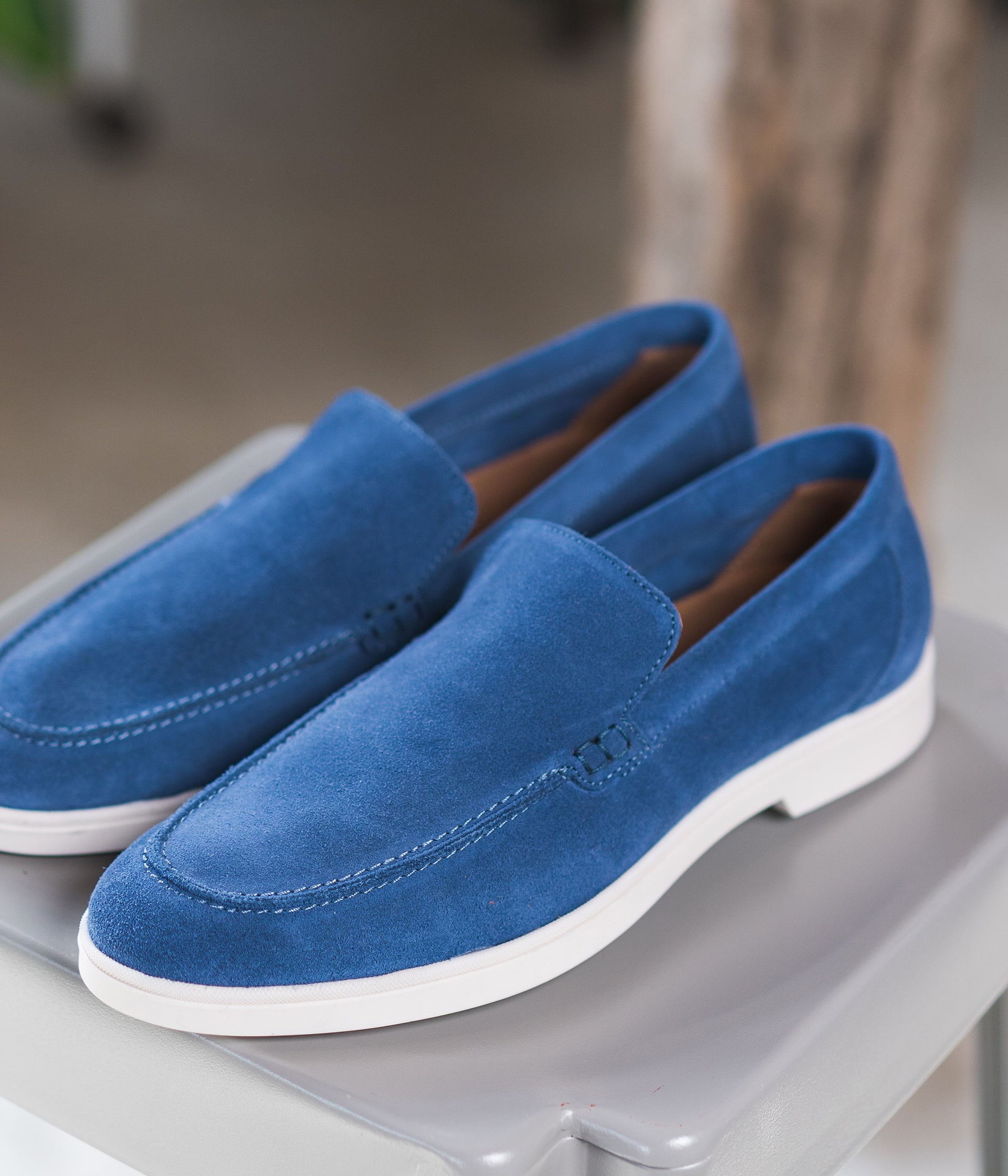 MOCASSIN SEBUS BLEU Bocage Homme Bocage