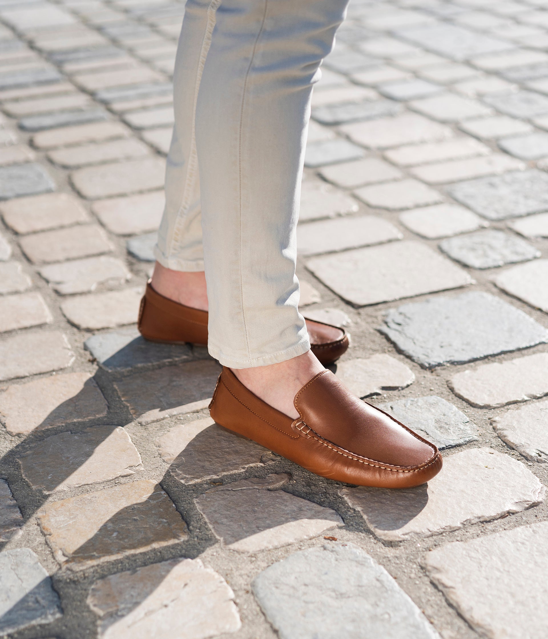 Chaussure mocassin cuir homme best sale