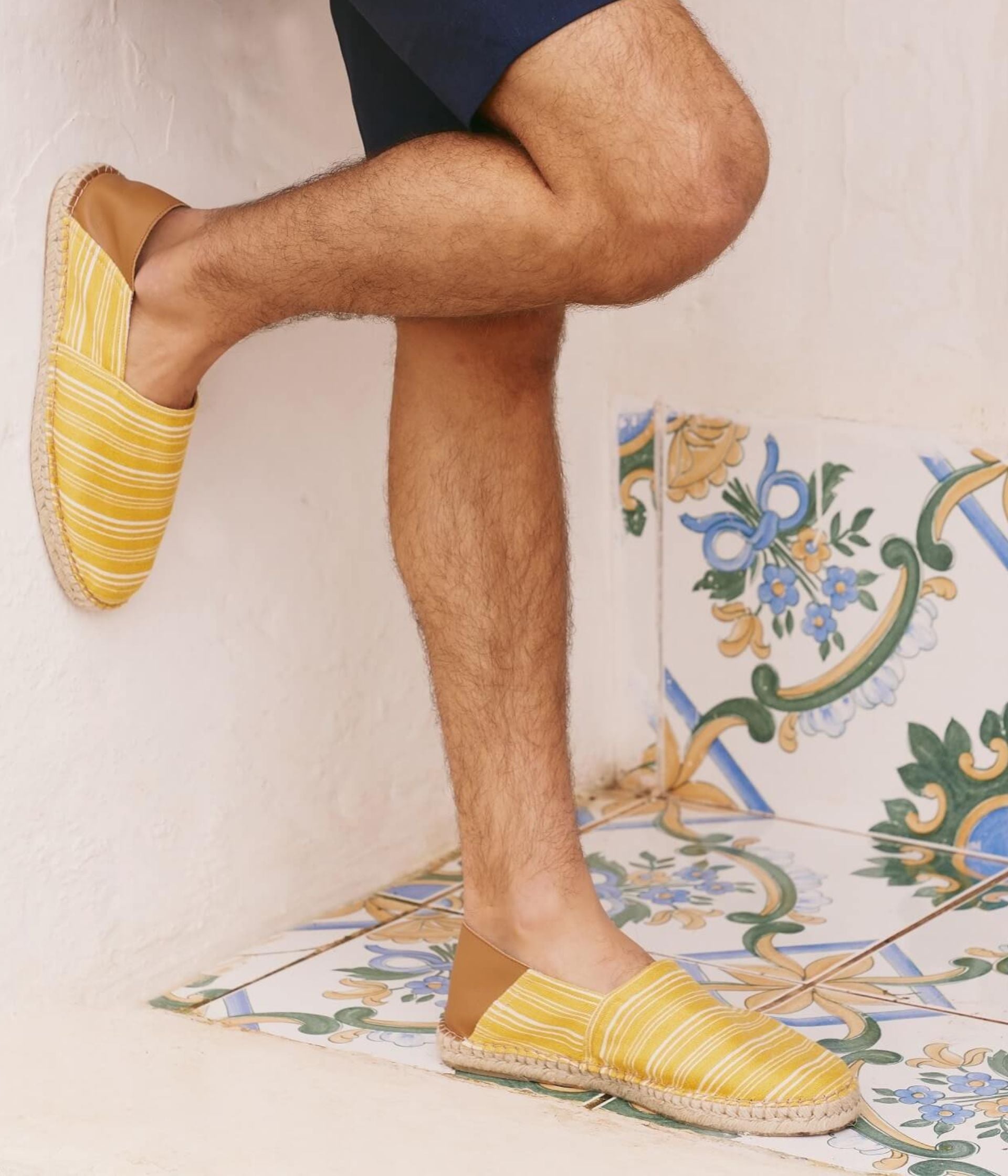 Espadrille talon jaune shop
