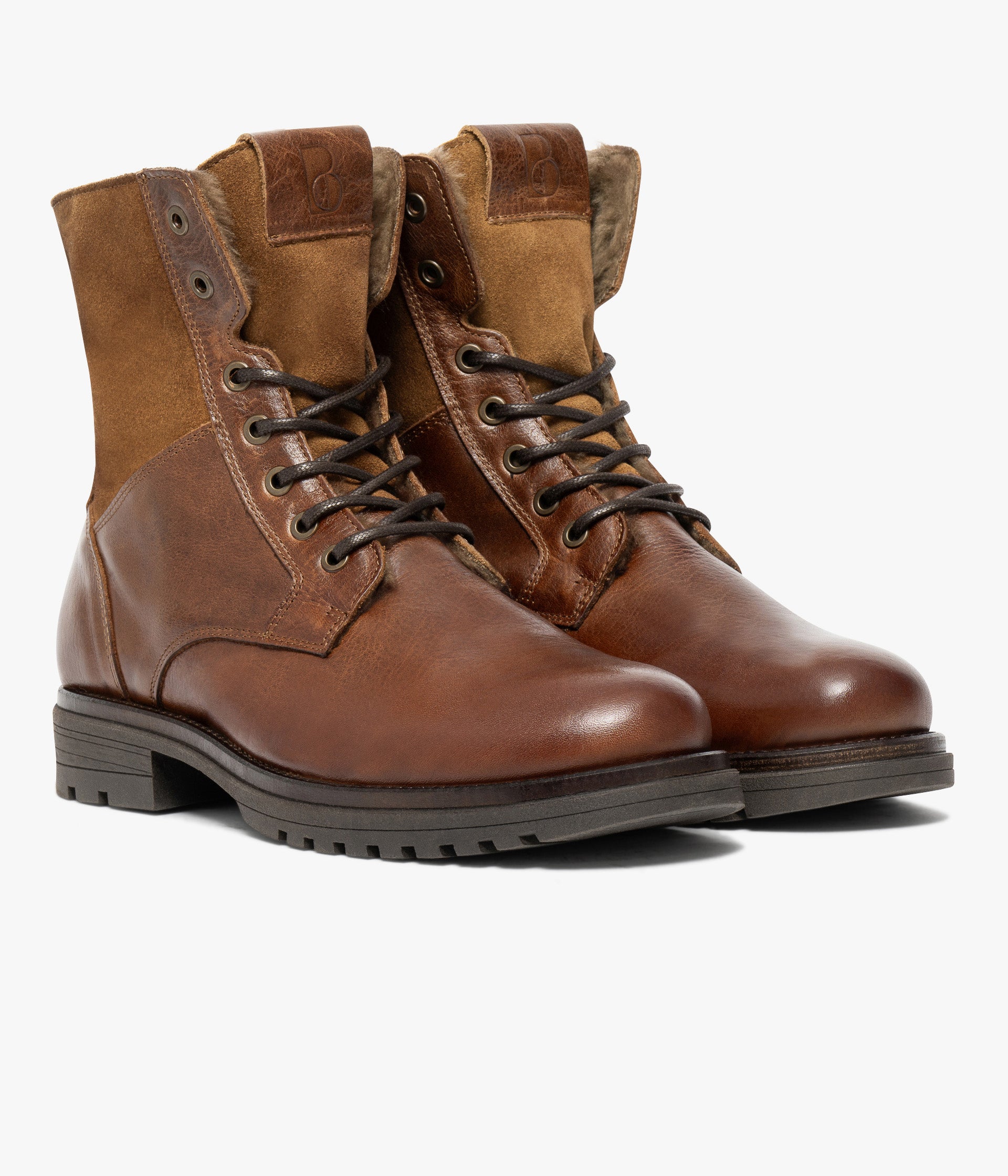 Man in boots store