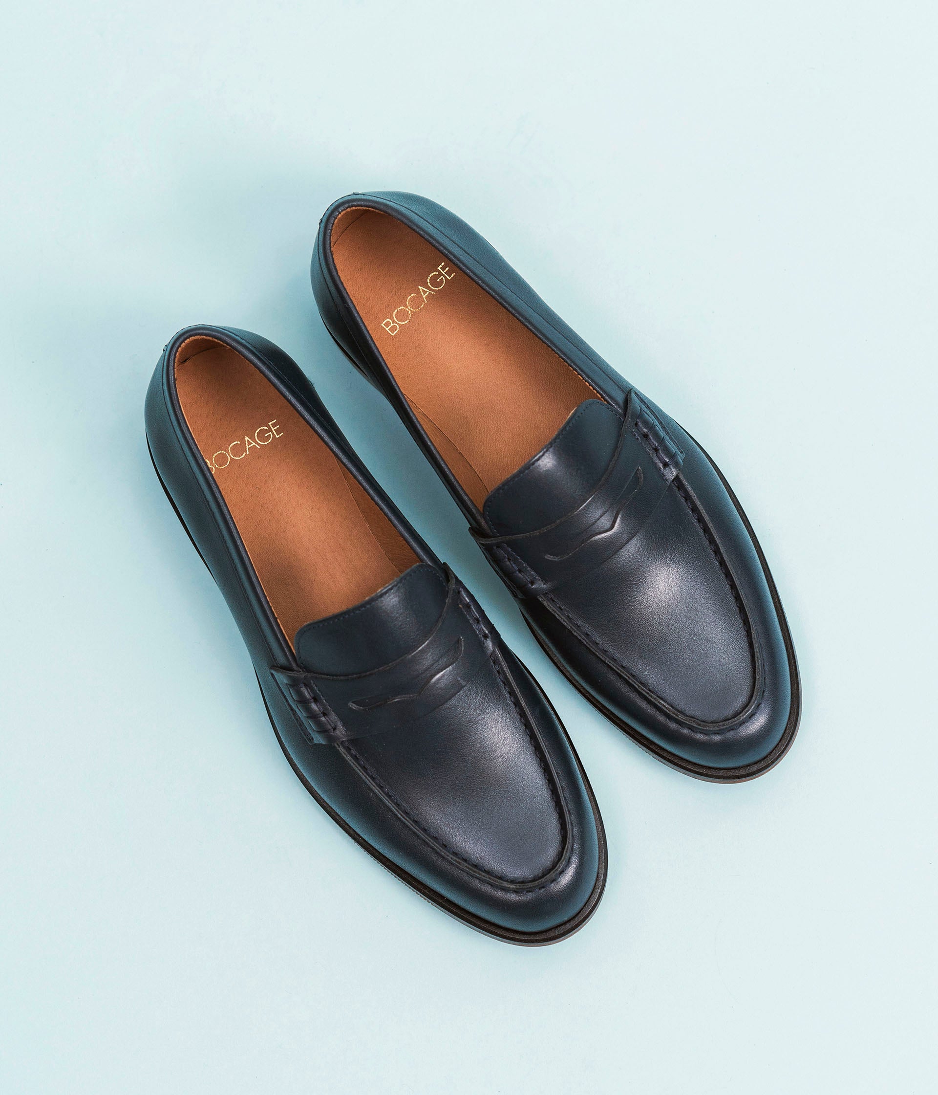 MOCASSIN LENNOX MARINE Chaussures de ville Homme Bocage