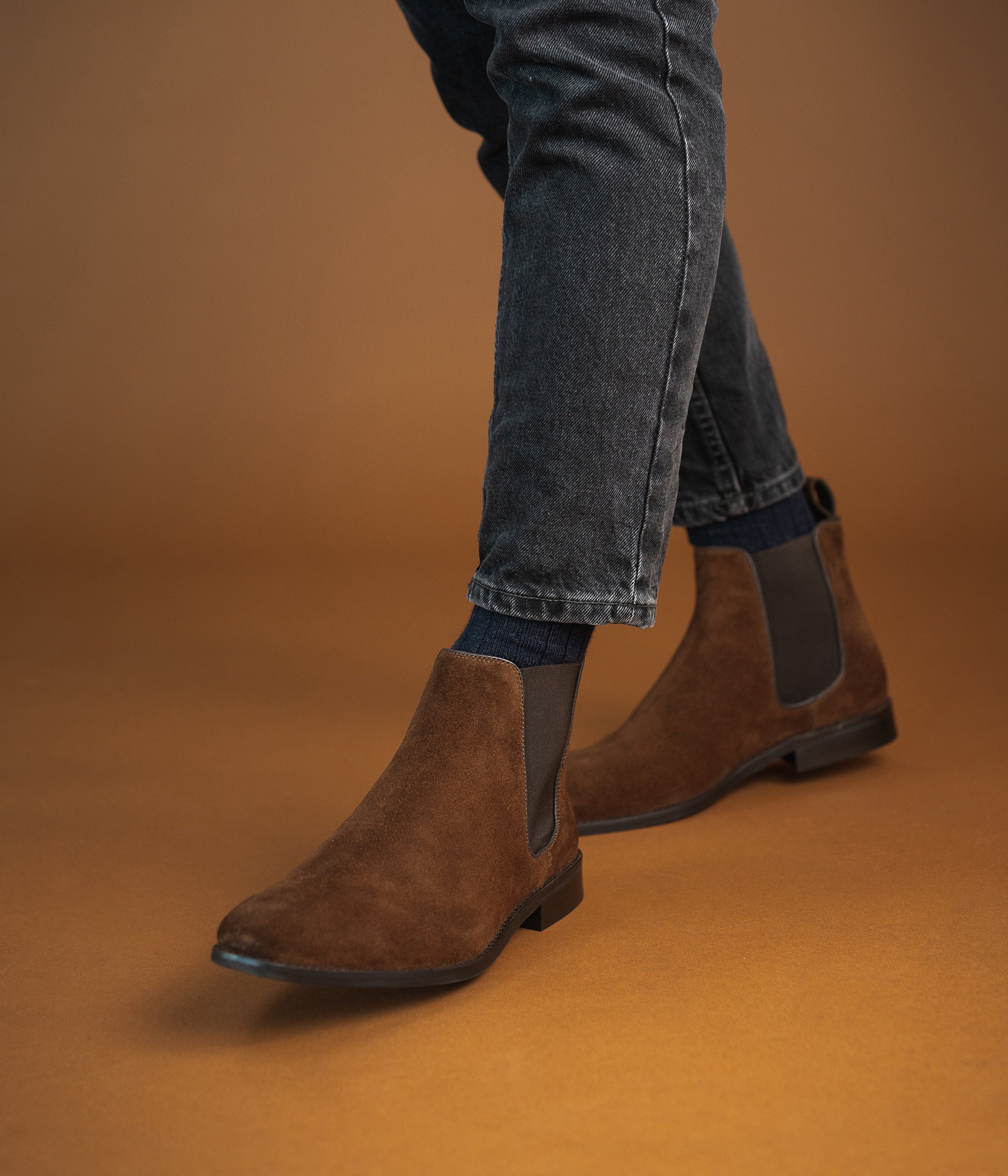 Bottines marron homme online