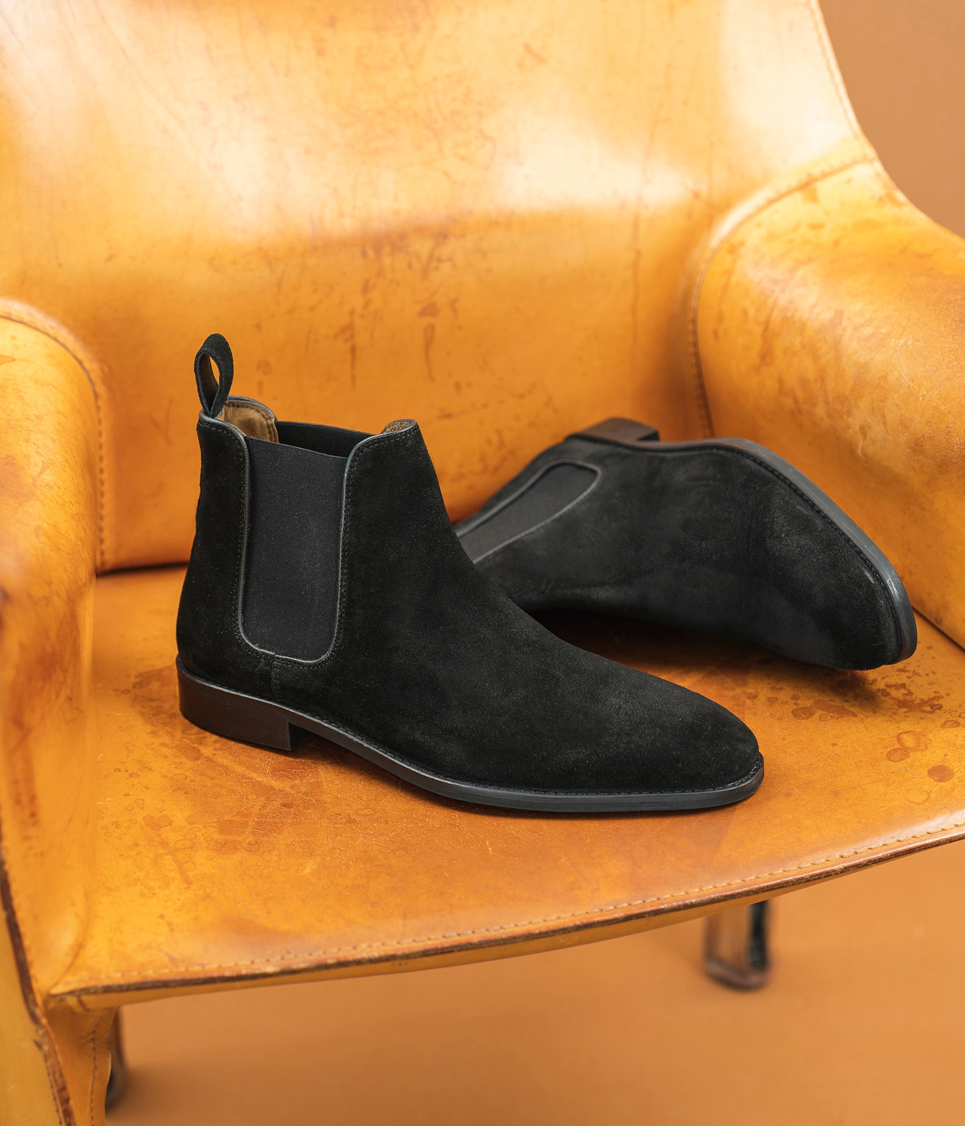 Boots homme en deals daim
