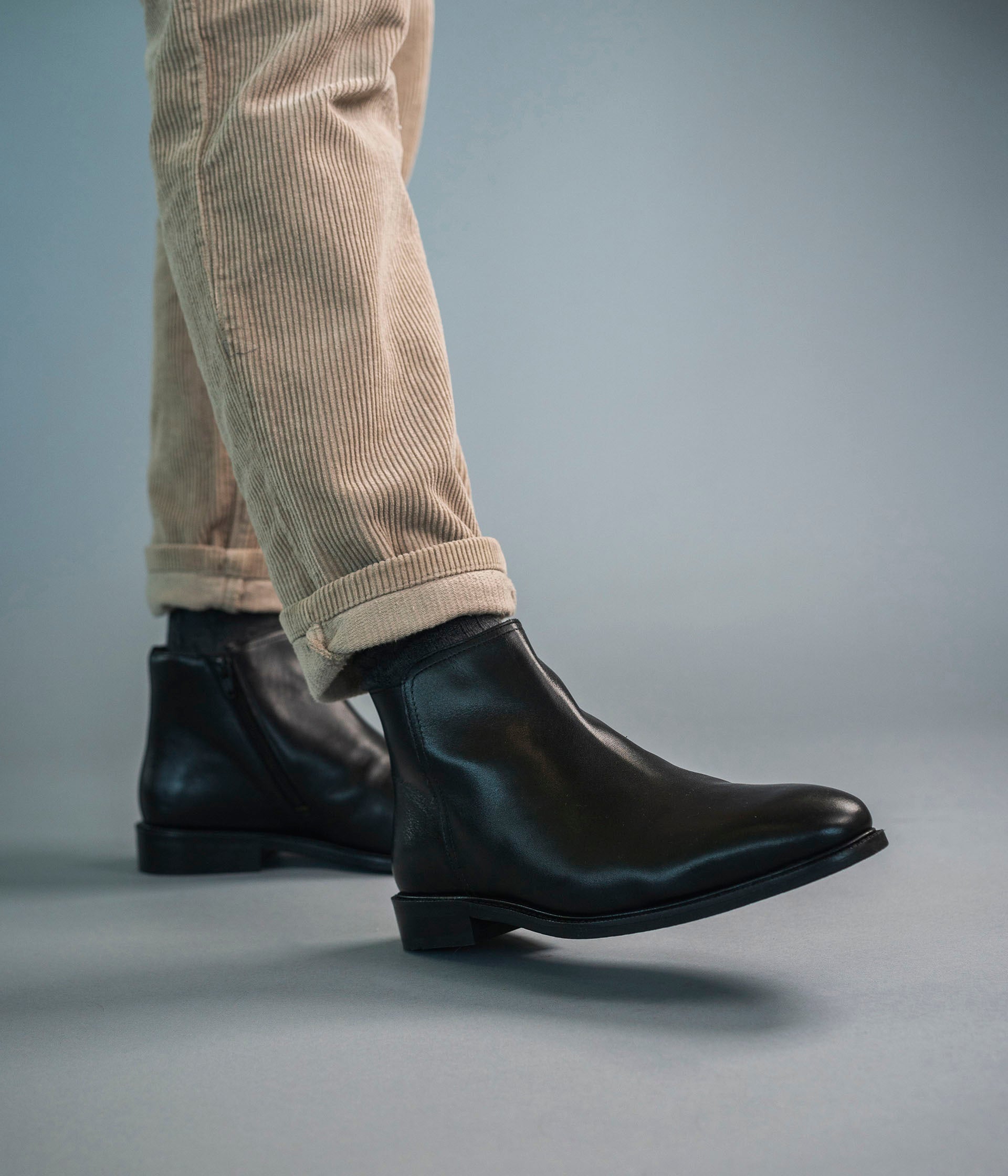 Low boots cuir store