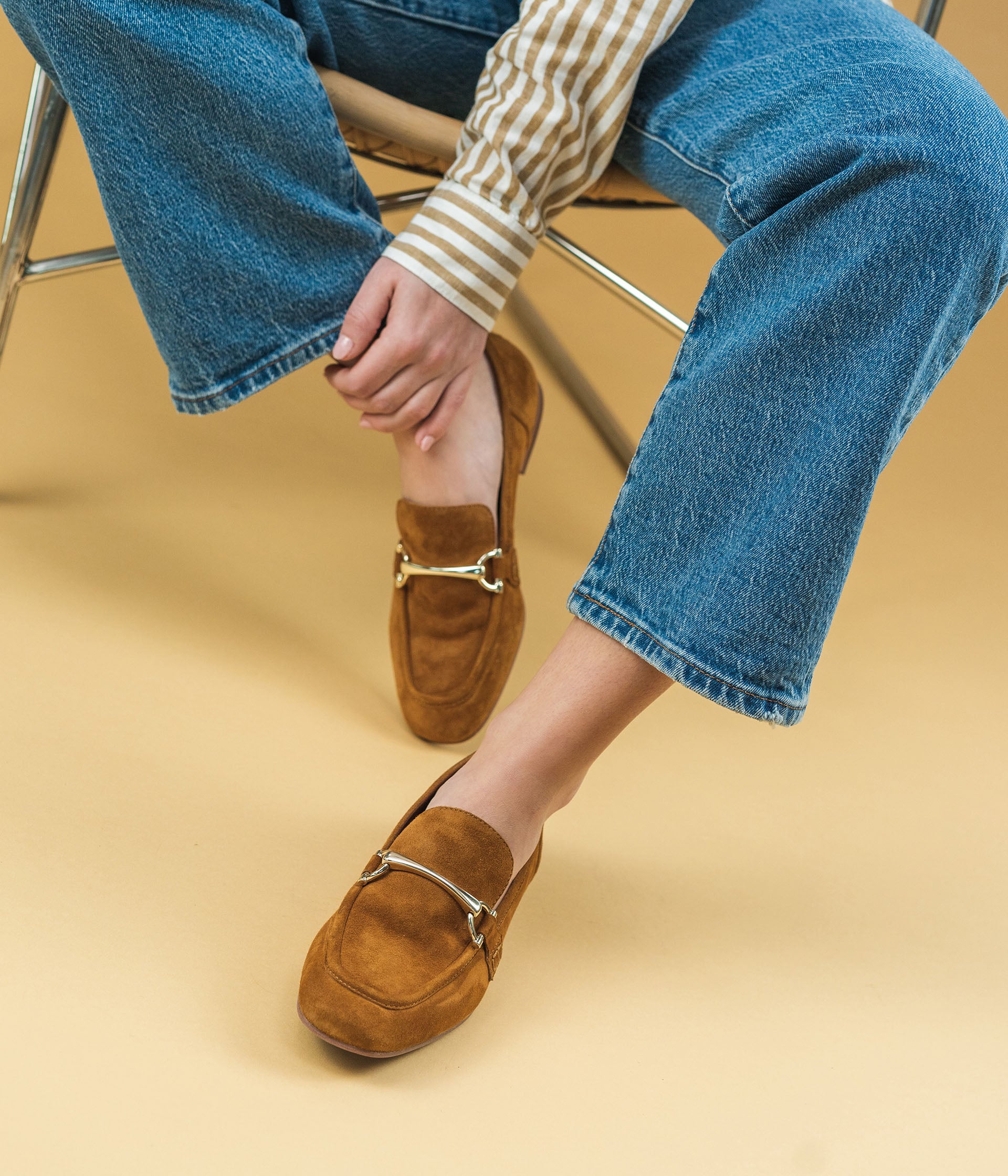 MOCASSIN ANAMONE COGNAC Derbies Mocassins Femme Bocage