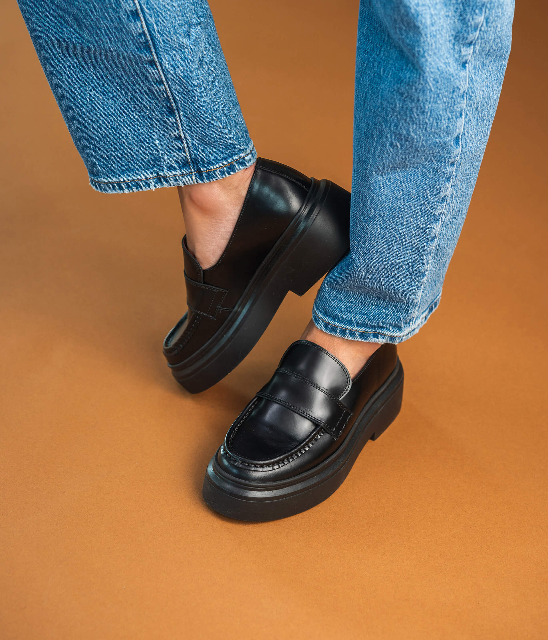 MOCASSIN ANDIE NOIR Derbies Mocassins Femme Bocage