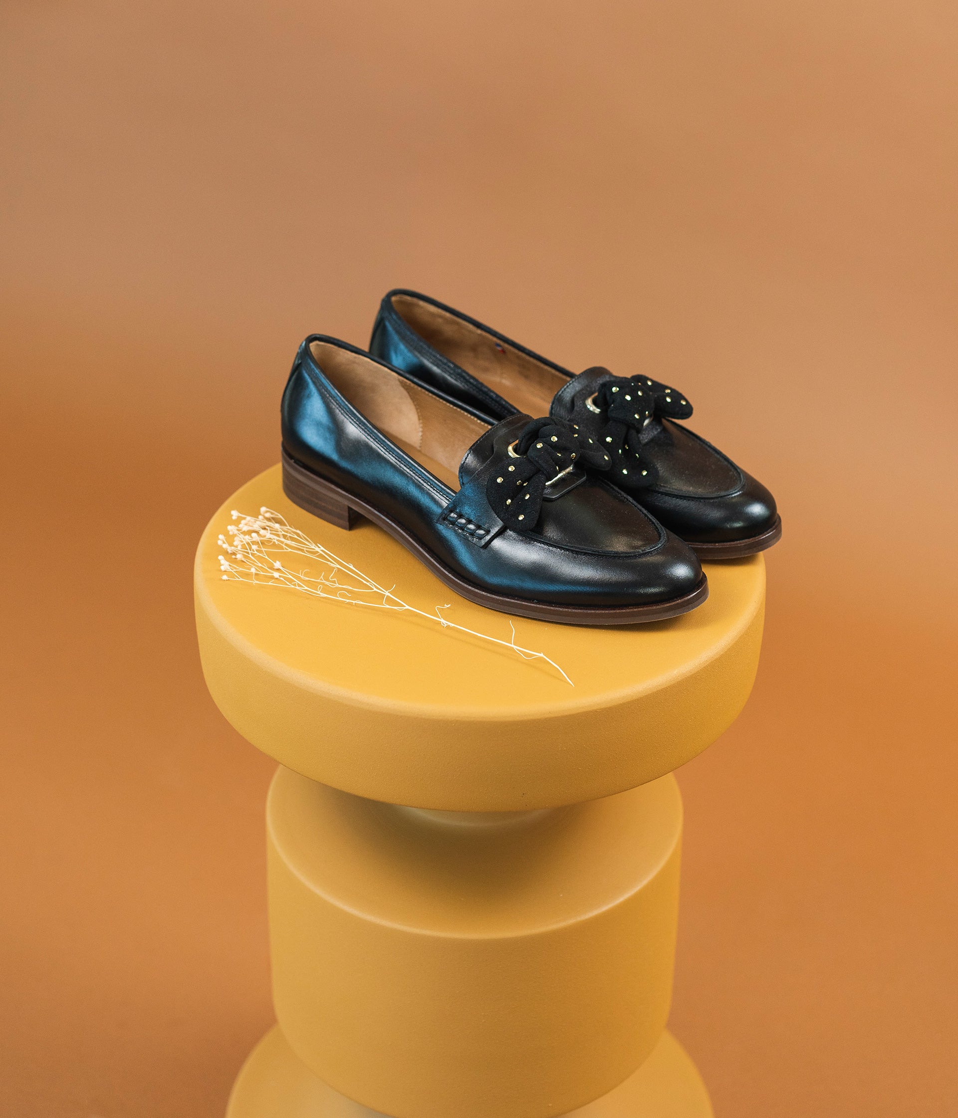 Derbies femme hot sale avec noeud