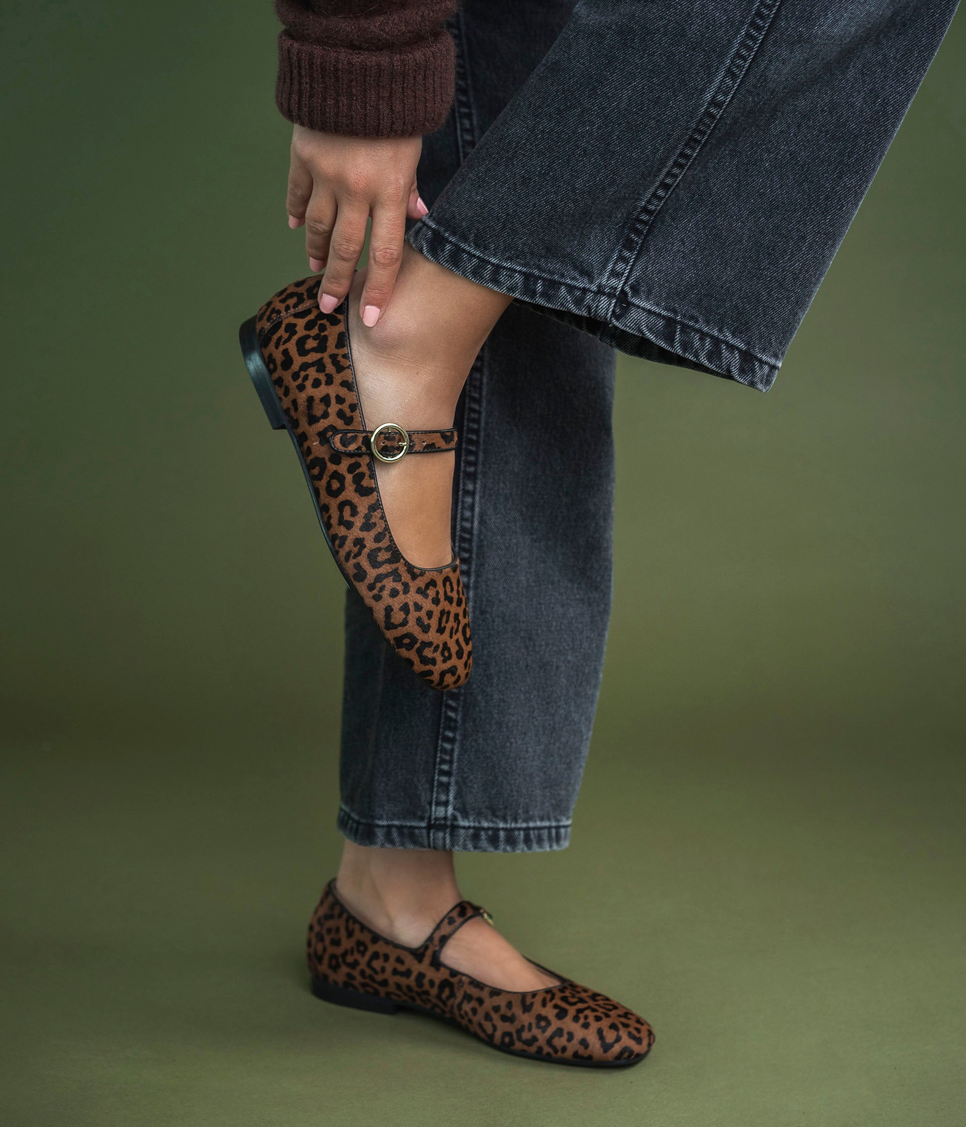Ballerine leopard femme online