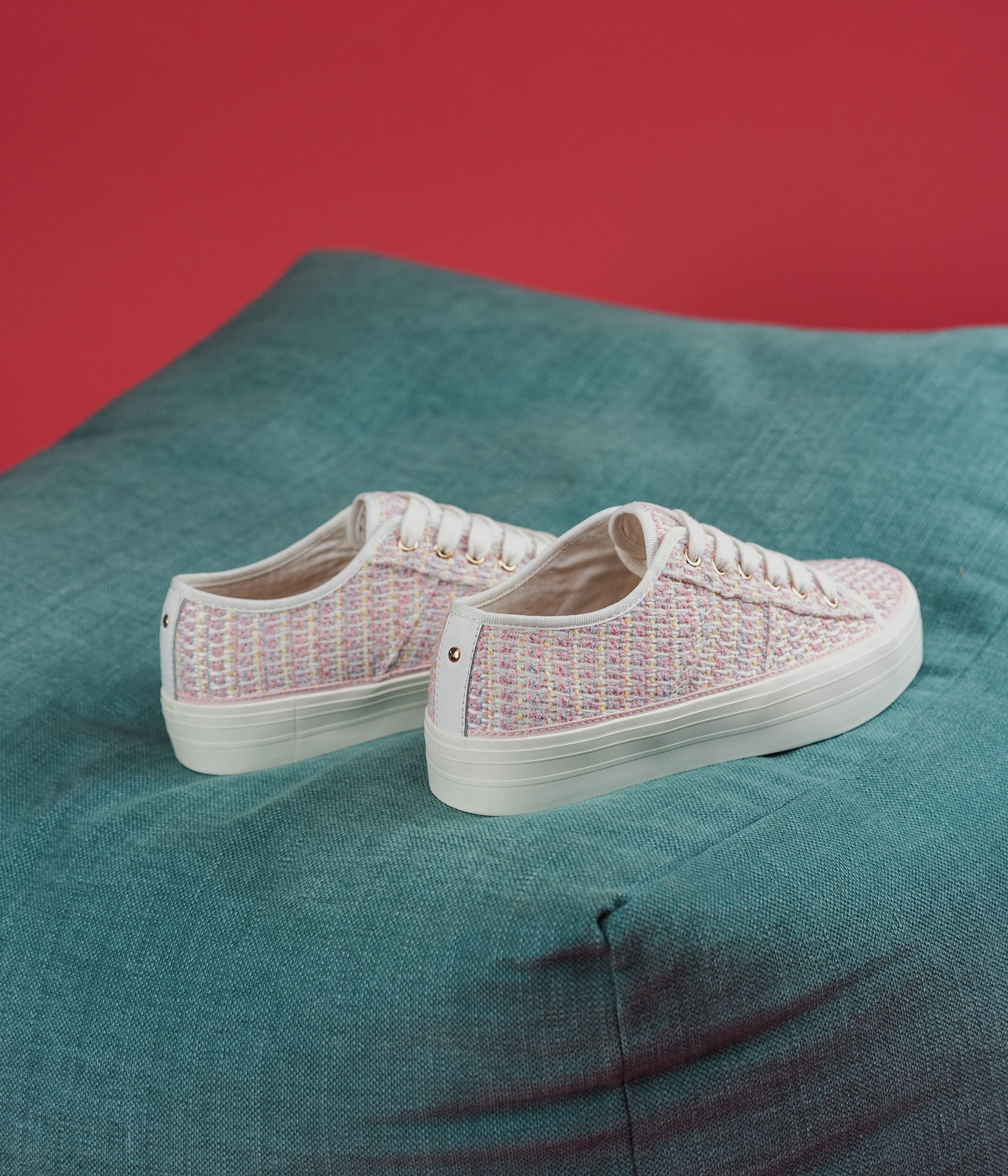 BASKET NELLORE ROSE Espadrilles Femme Bocage