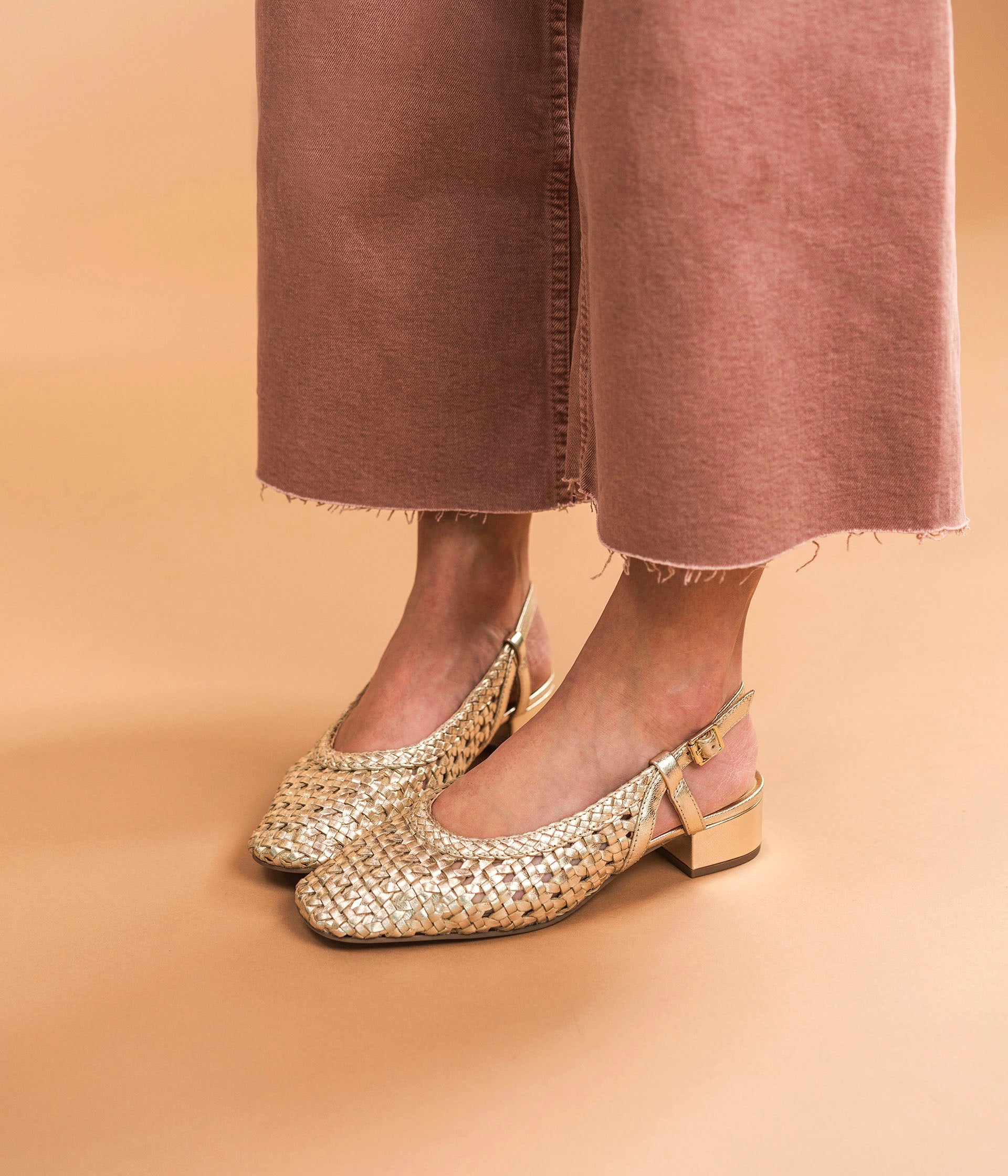 Escarpin tressé best sale