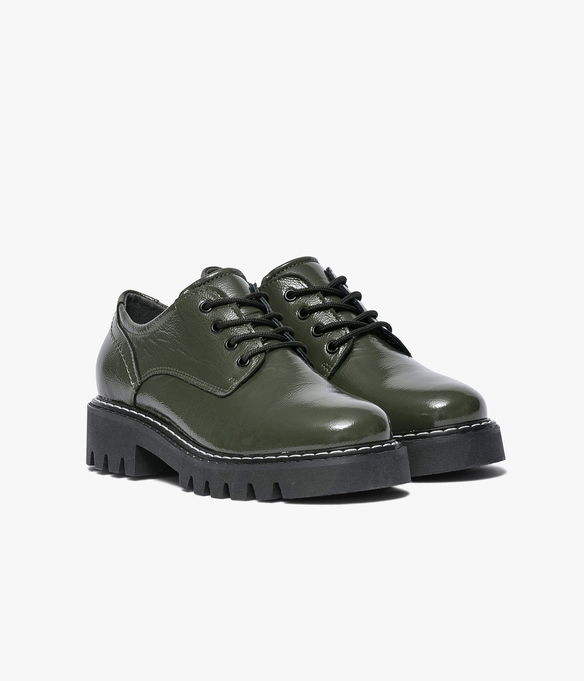 Derby kaki femme 2025