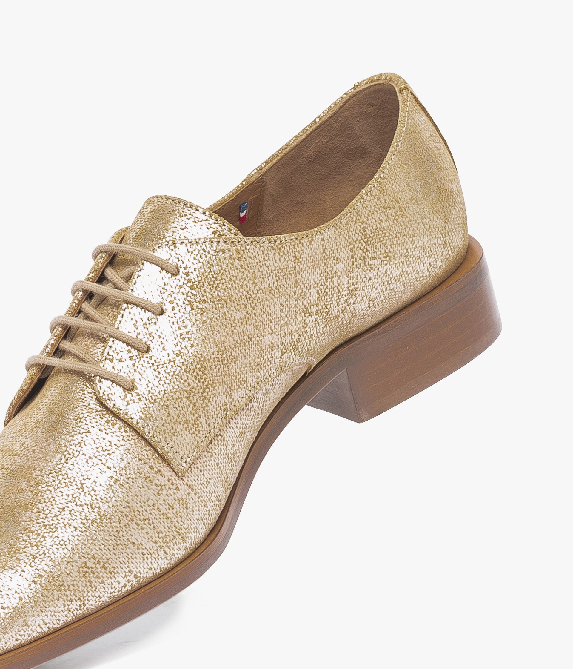 Derby femme doré 2025