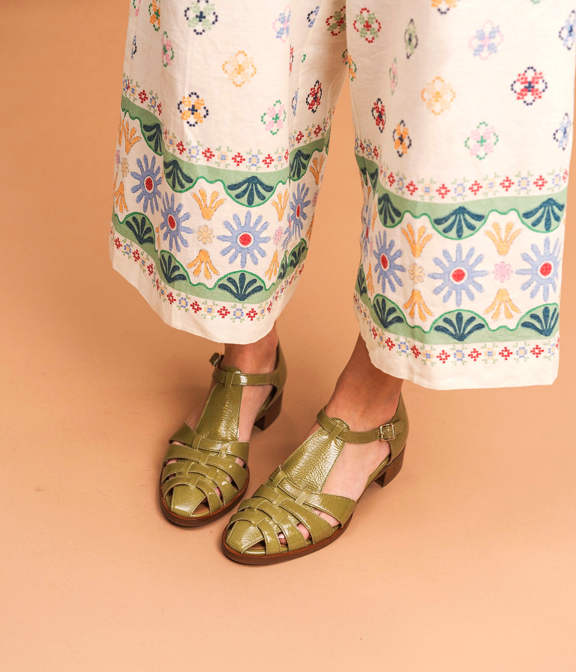 Mocassin sandale top