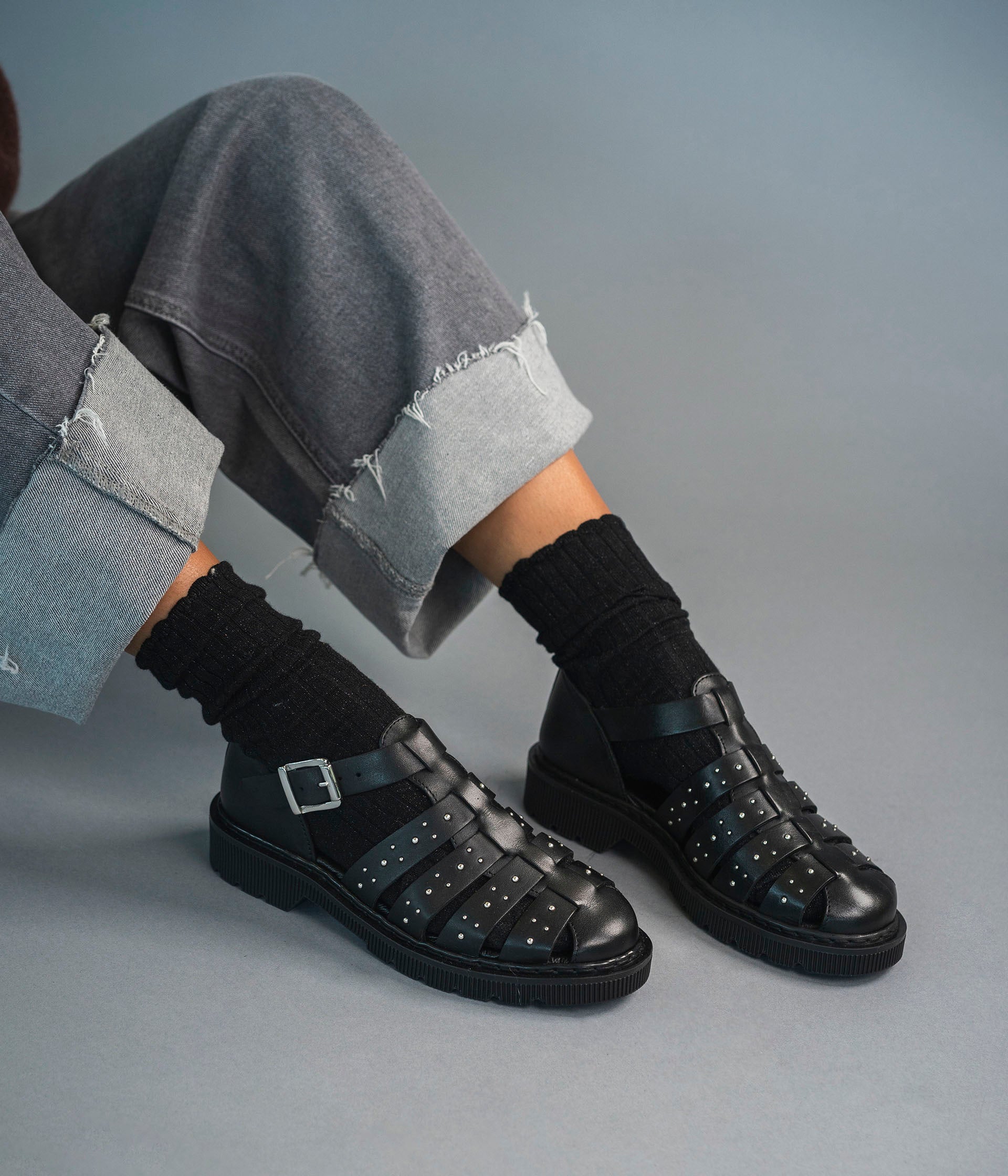 DERBY CLAPY NOIR Derbies Mocassins Femme Bocage