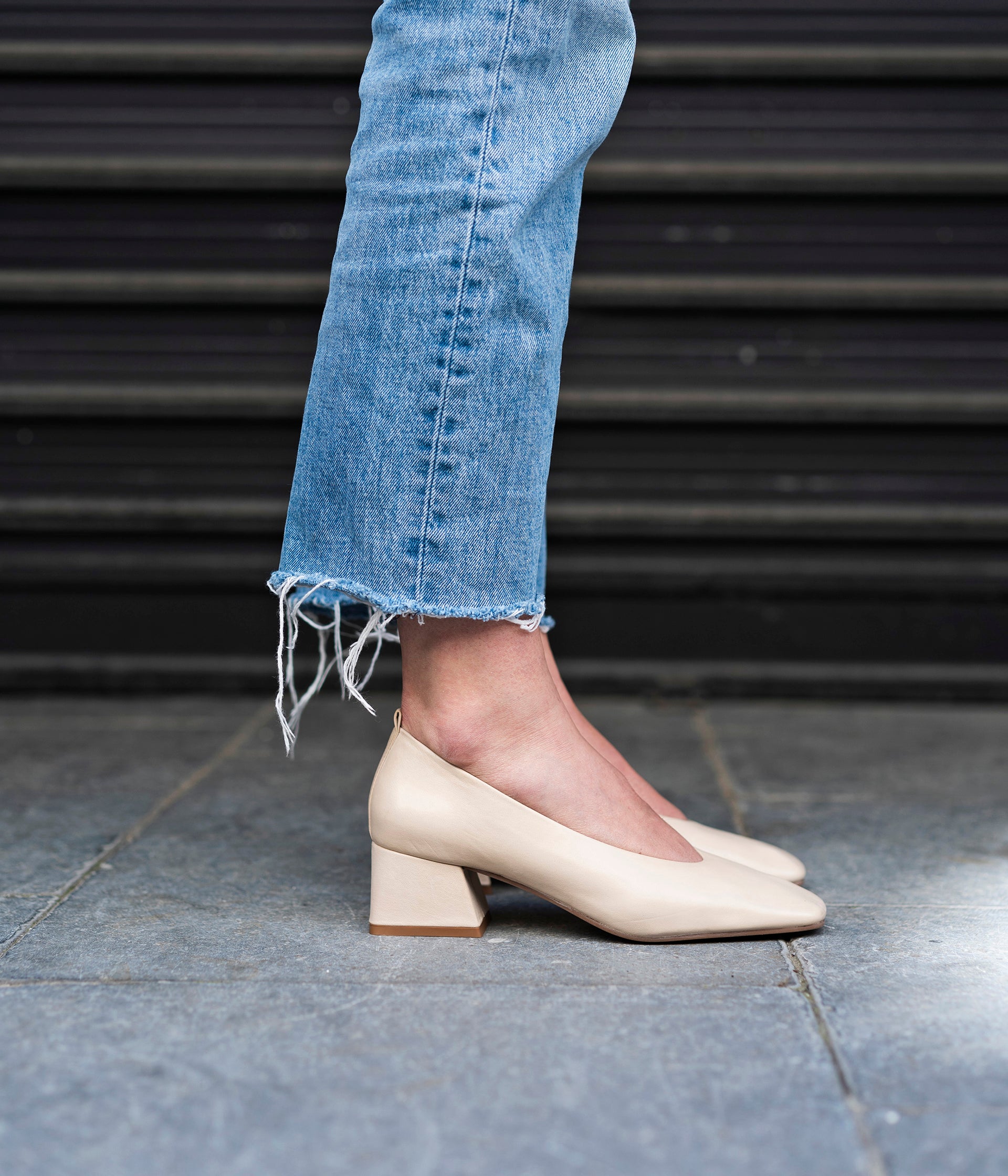 Escarpins shop bleu femme