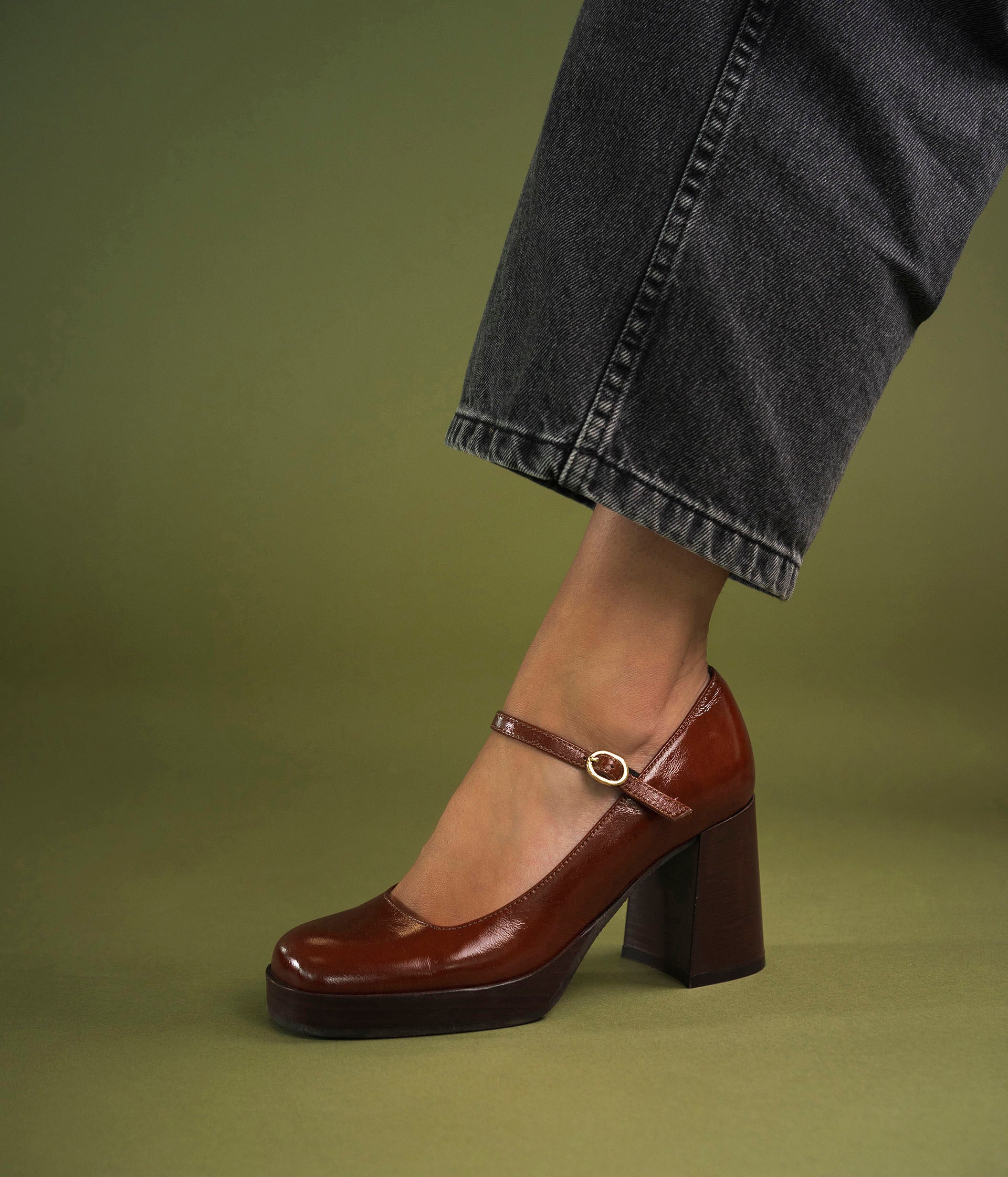 BABIES ISMAEL COGNAC Escarpins Slingbacks Femme Bocage