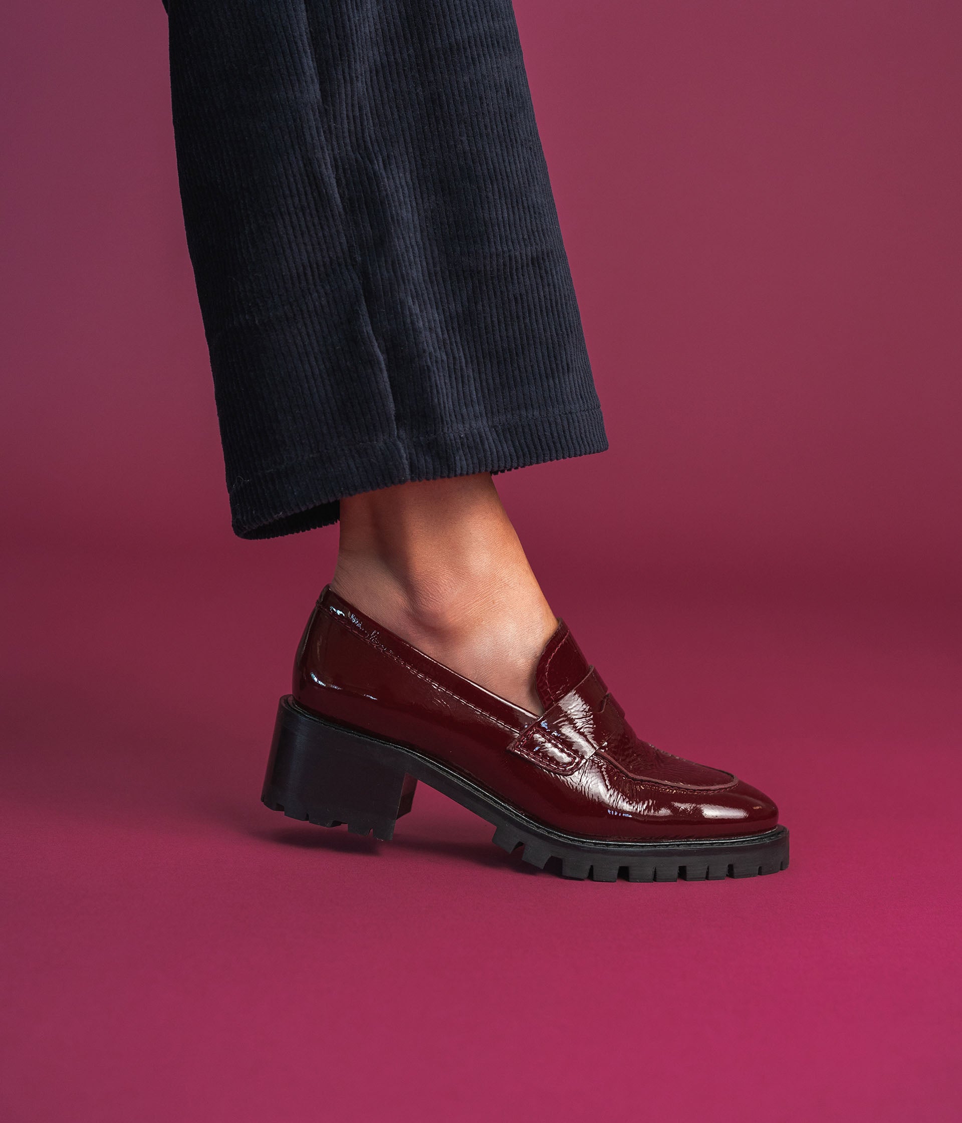 Derbies femme rouge vernis cheap