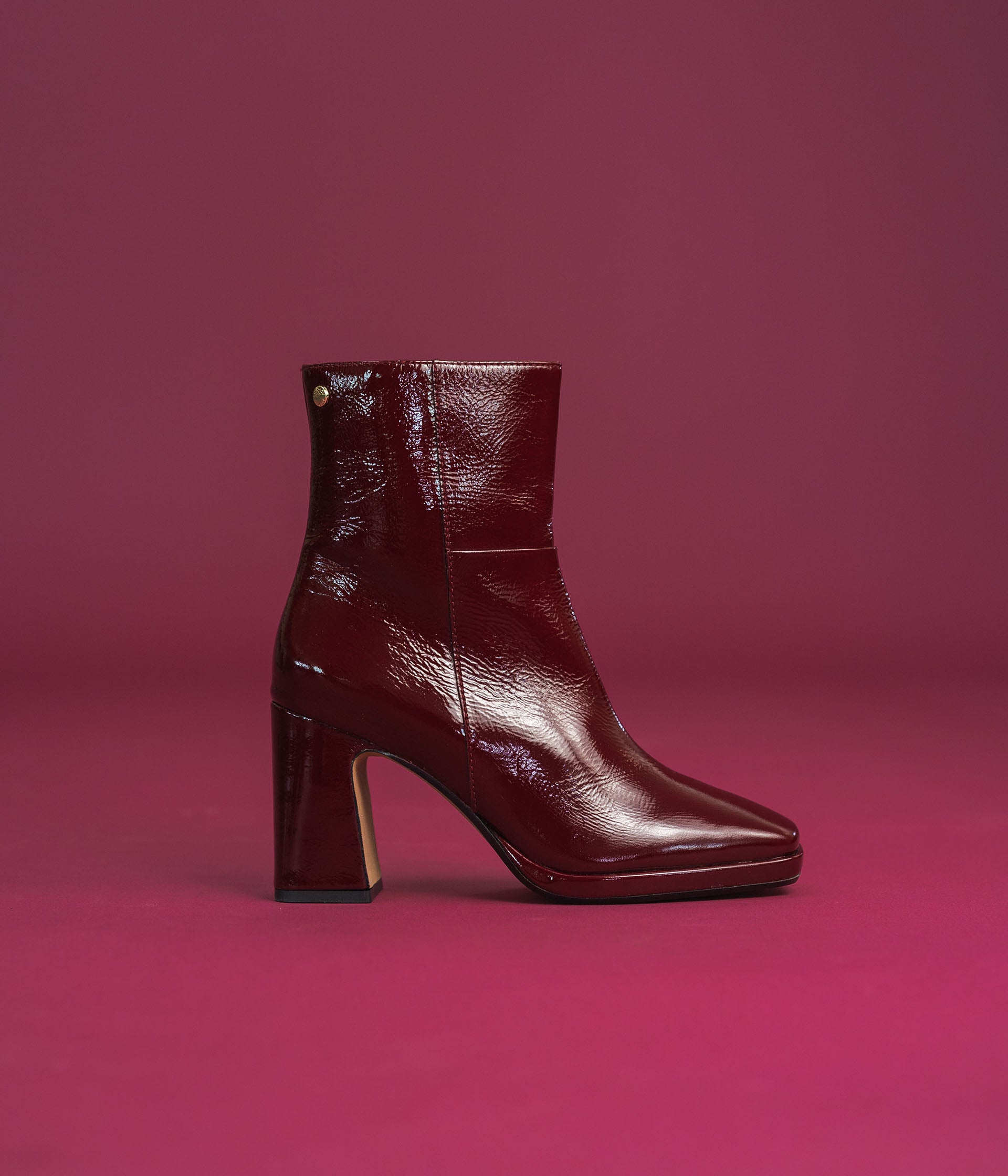 BOOTS ELVISSE ROUGE Boots Femme Bocage