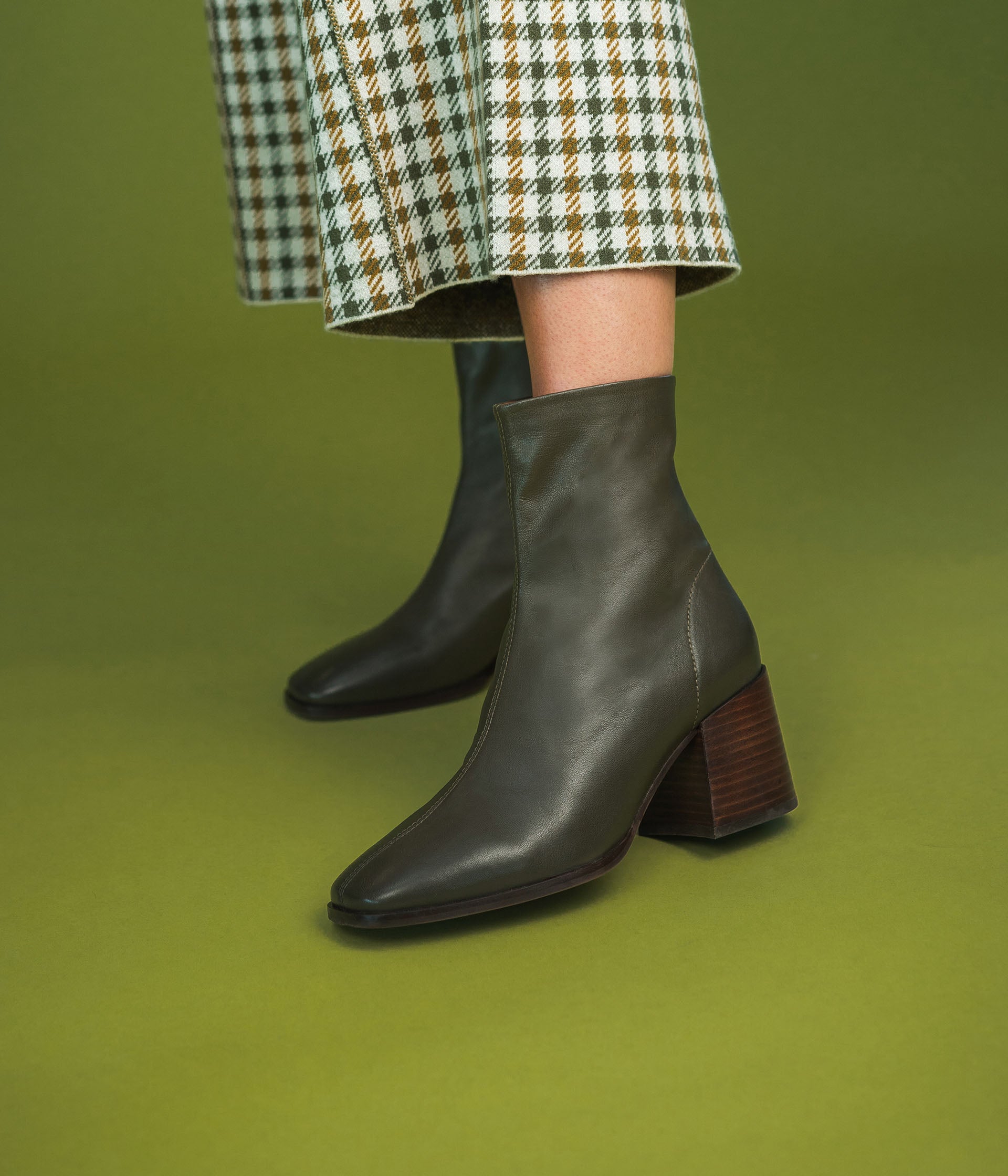 Boots clearance vertes femme