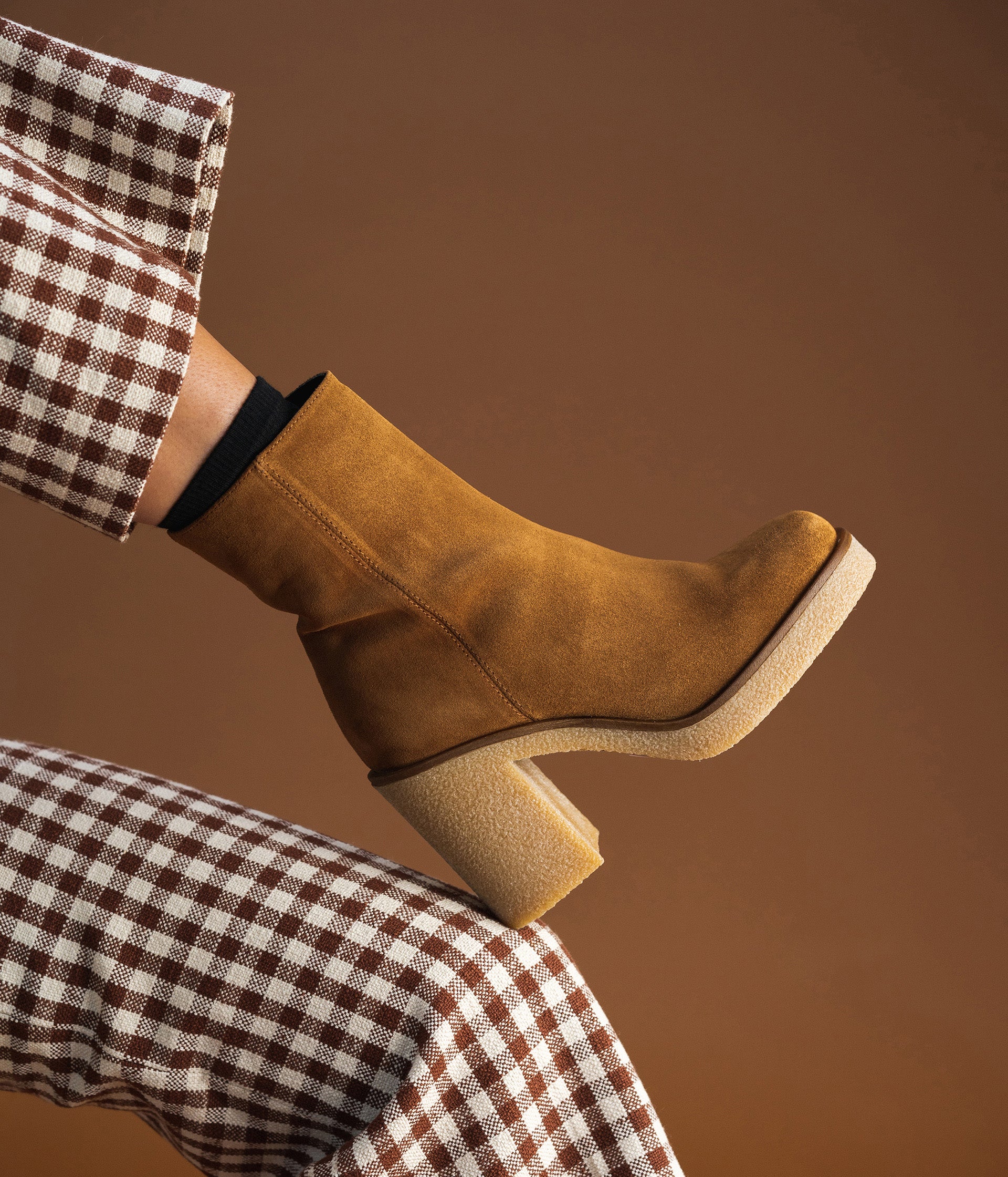 BOOTS ELIZE COGNAC Boots Femme Bocage