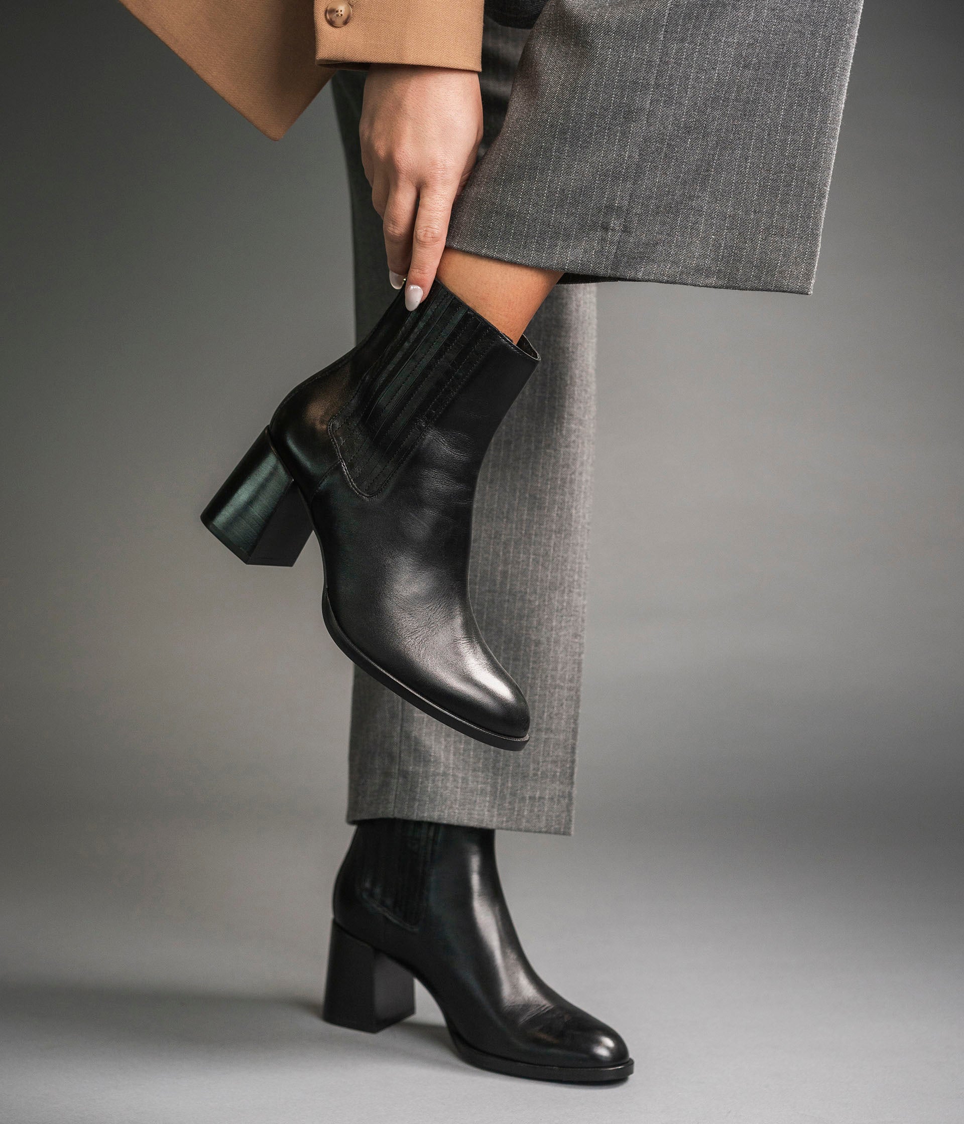 Chelsea boots femme talon discount