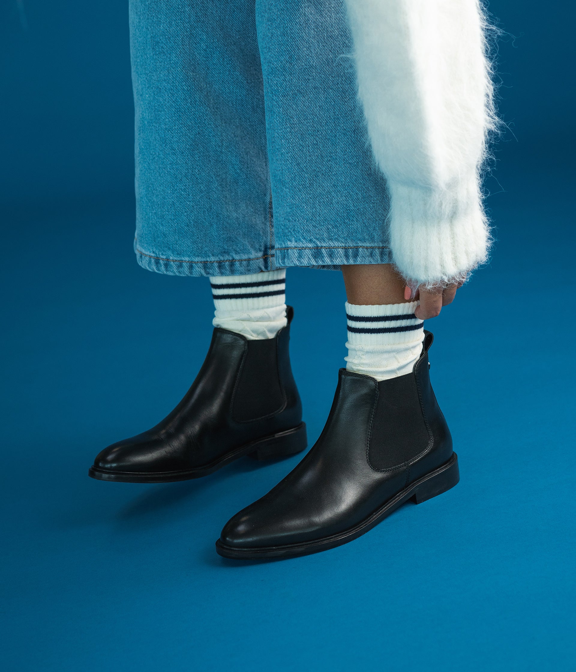 CHELSEA BOOTS KENNYO NOIR Boots plats Femme Bocage