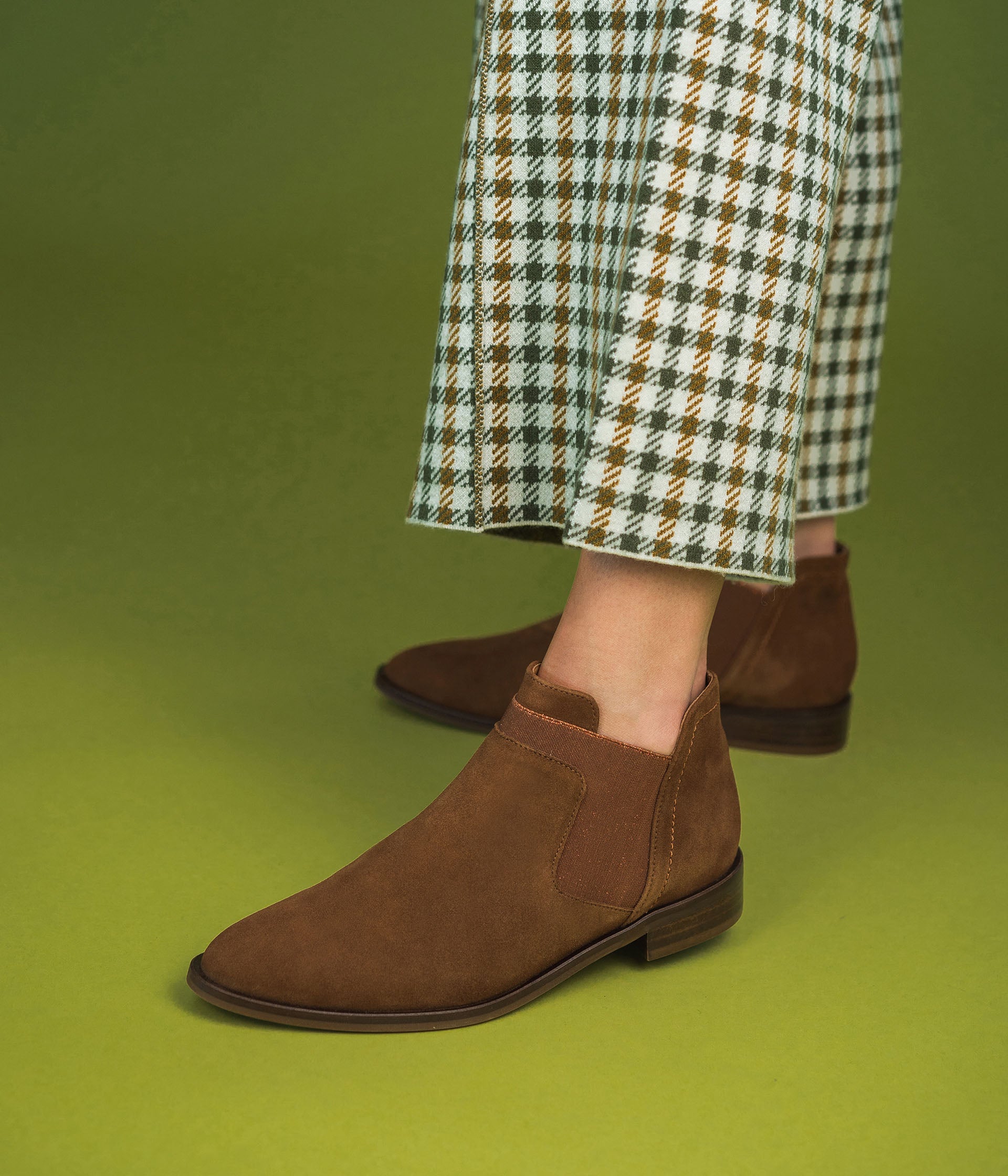 Low boots marron femme sales