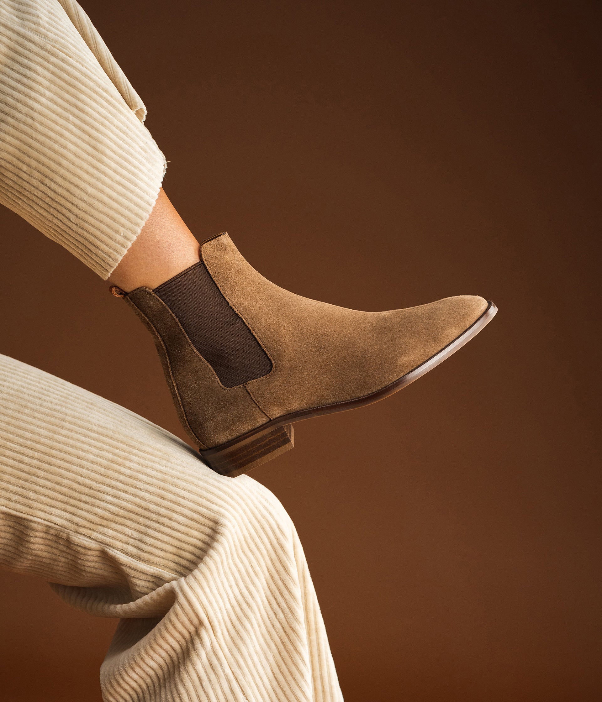 Boots marron on sale cuir