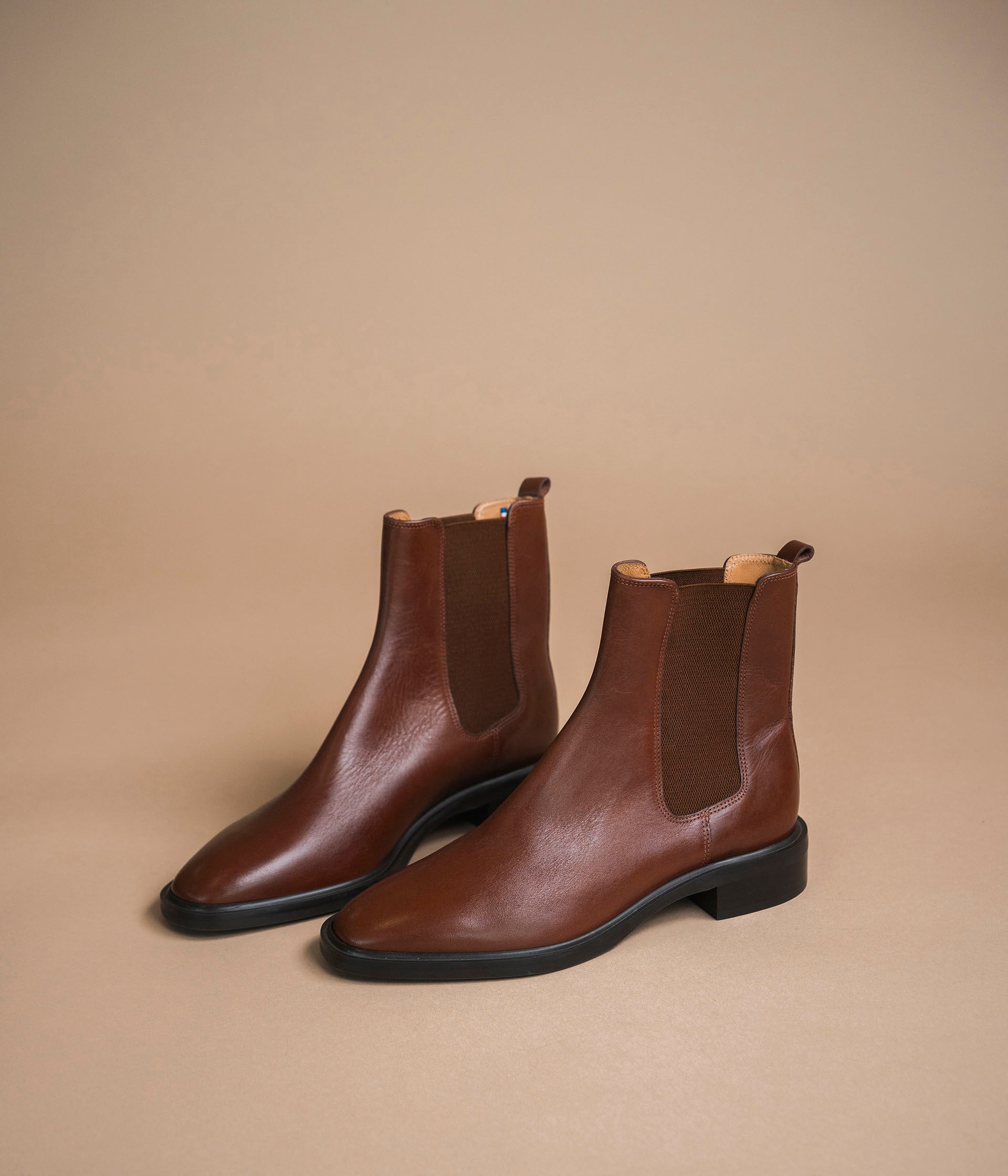 CHELSEA BOOTS SHELBY COGNAC Boots Femme Bocage