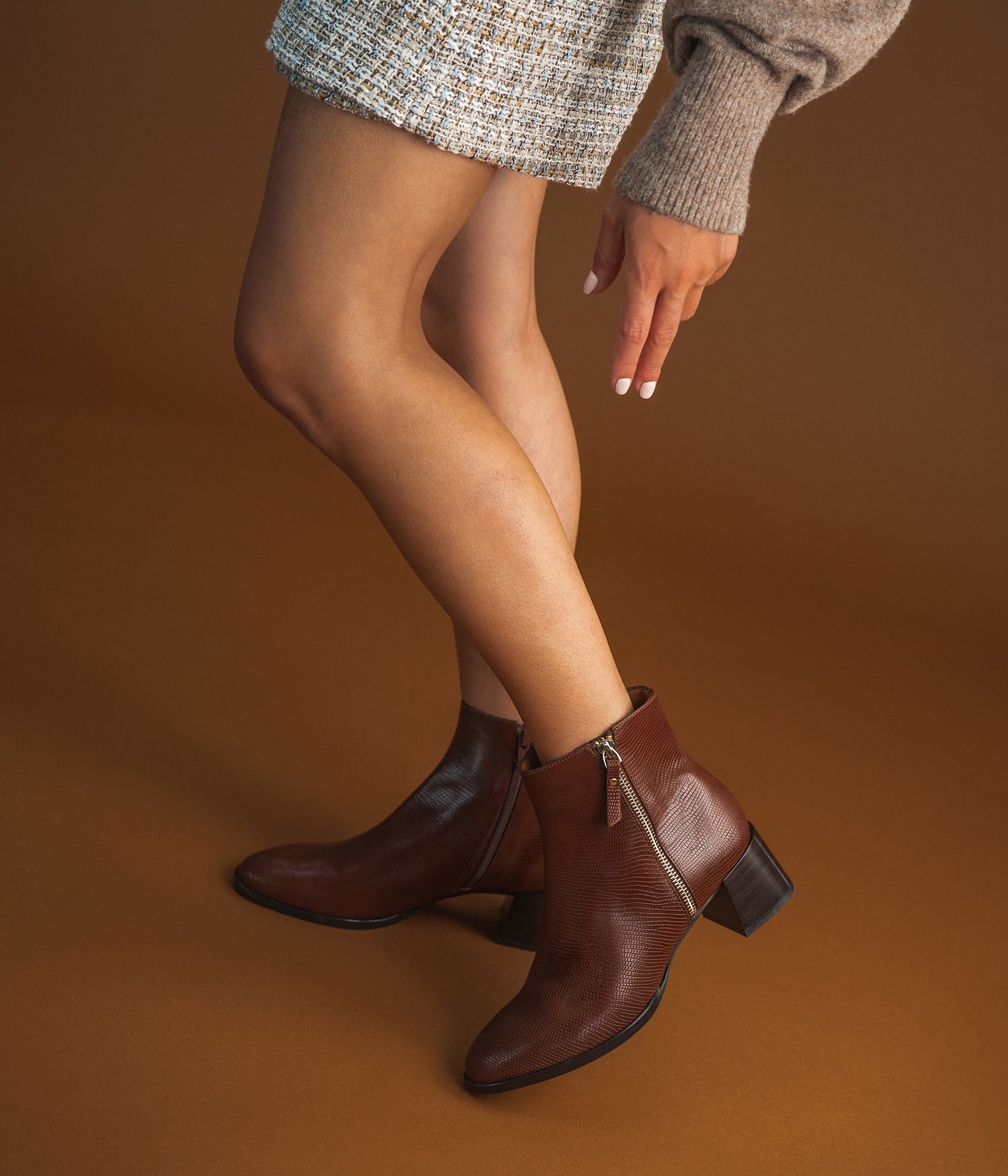 BOOTS MIGUANA MARRON Boots Femme Bocage