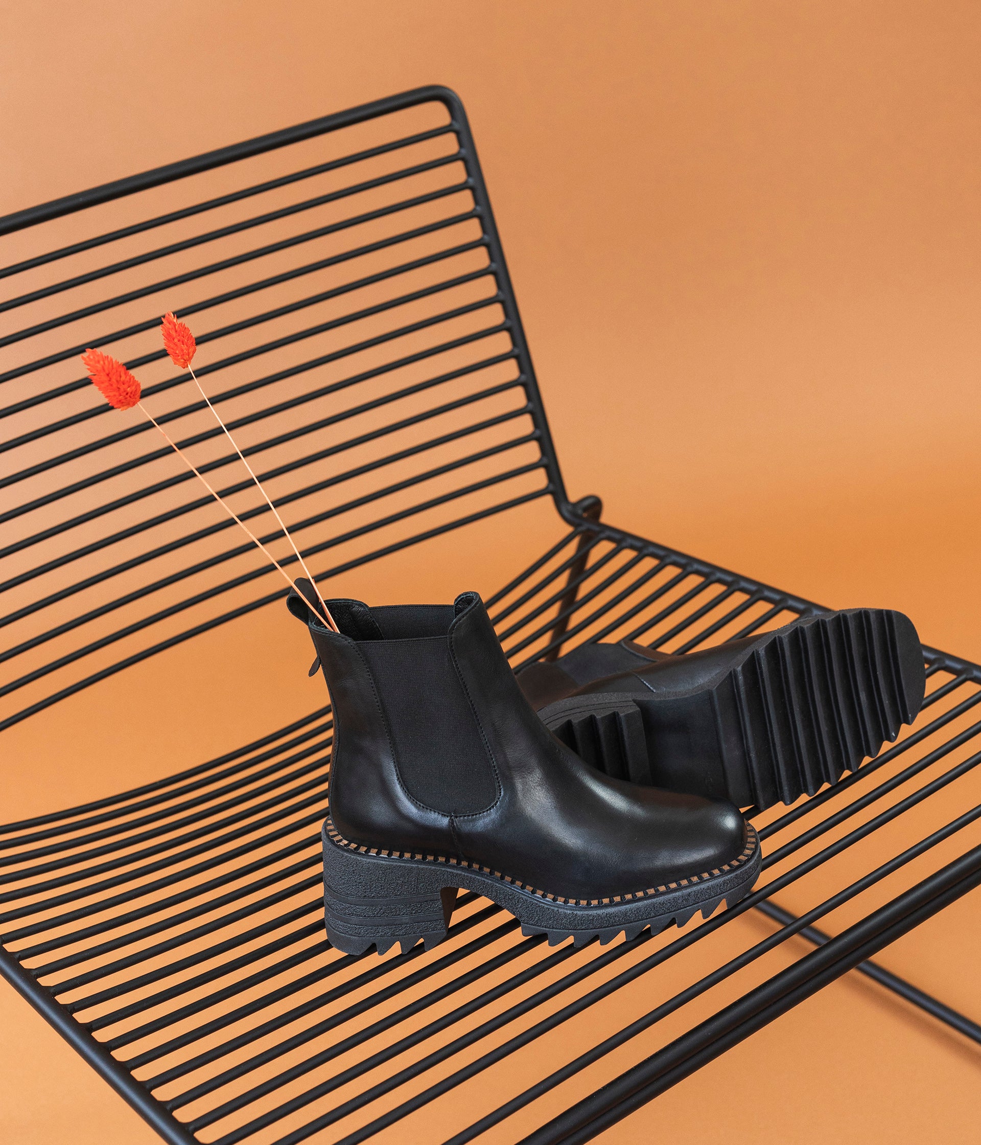 Bottines discount noires bocage