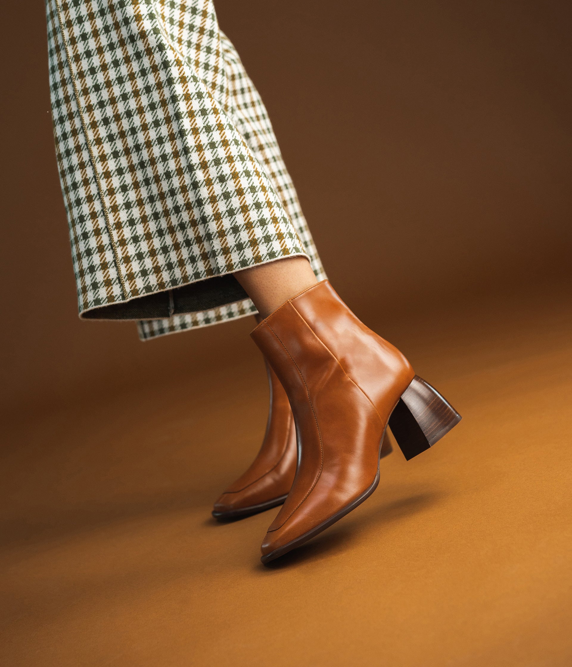 Soldes bottines cuir best sale femme