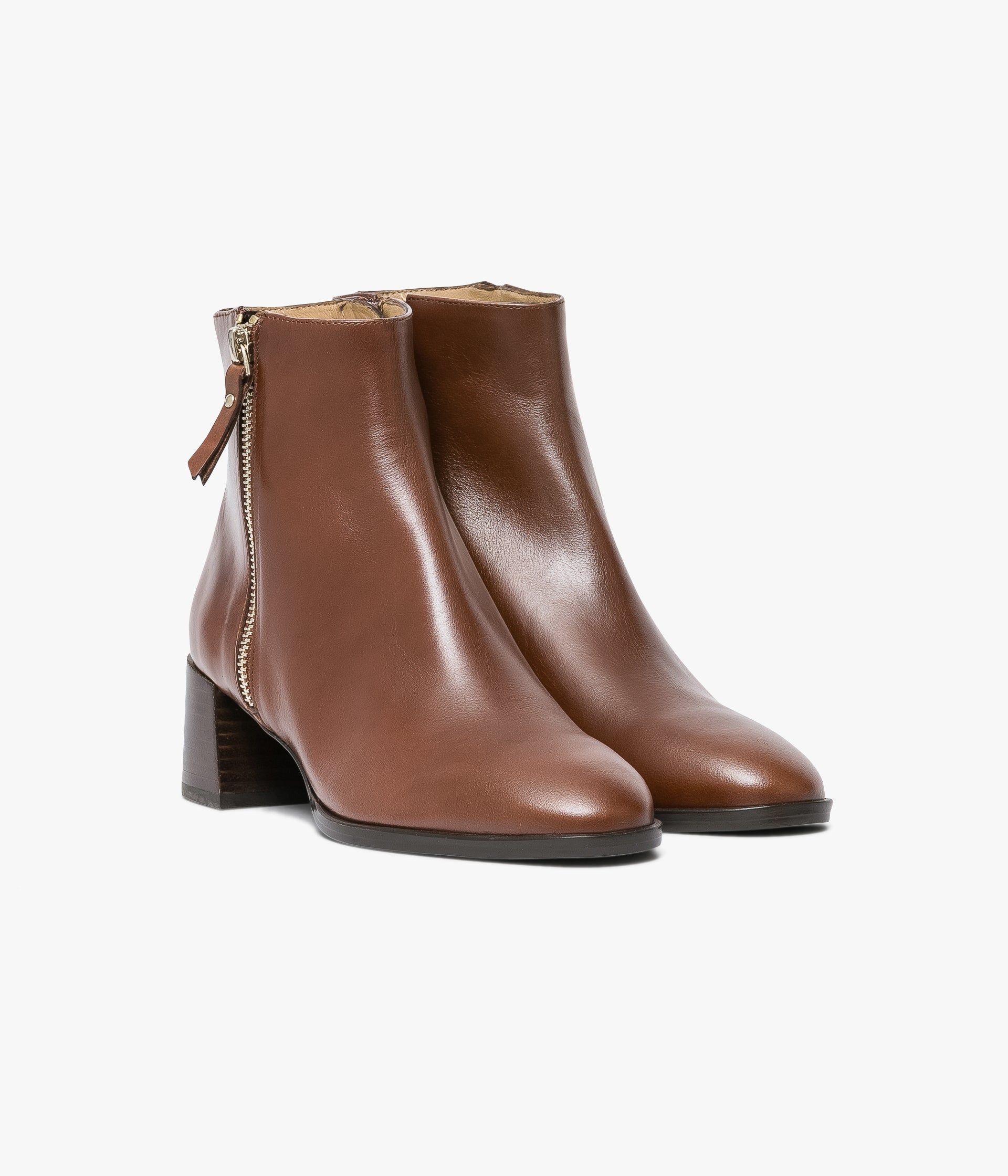 Bottines cognac sale