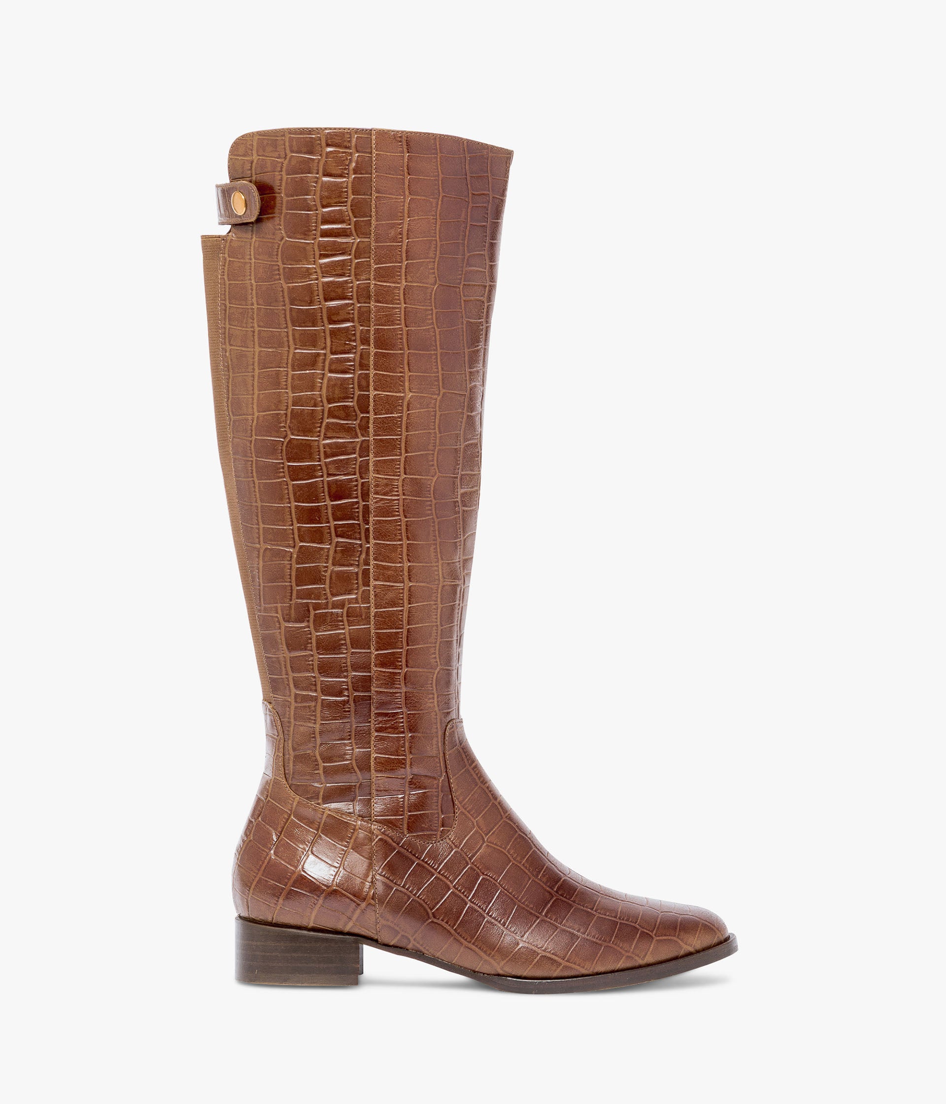 Bottines femme imitation croco discount