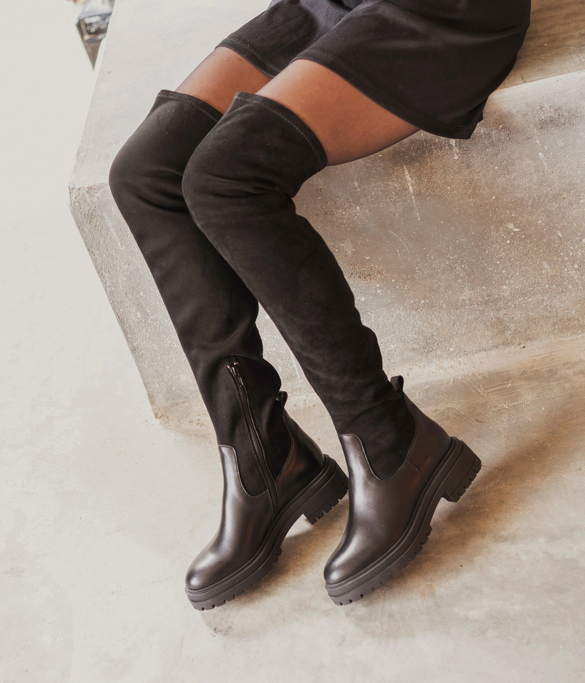 Cuissarde sur store femme petite