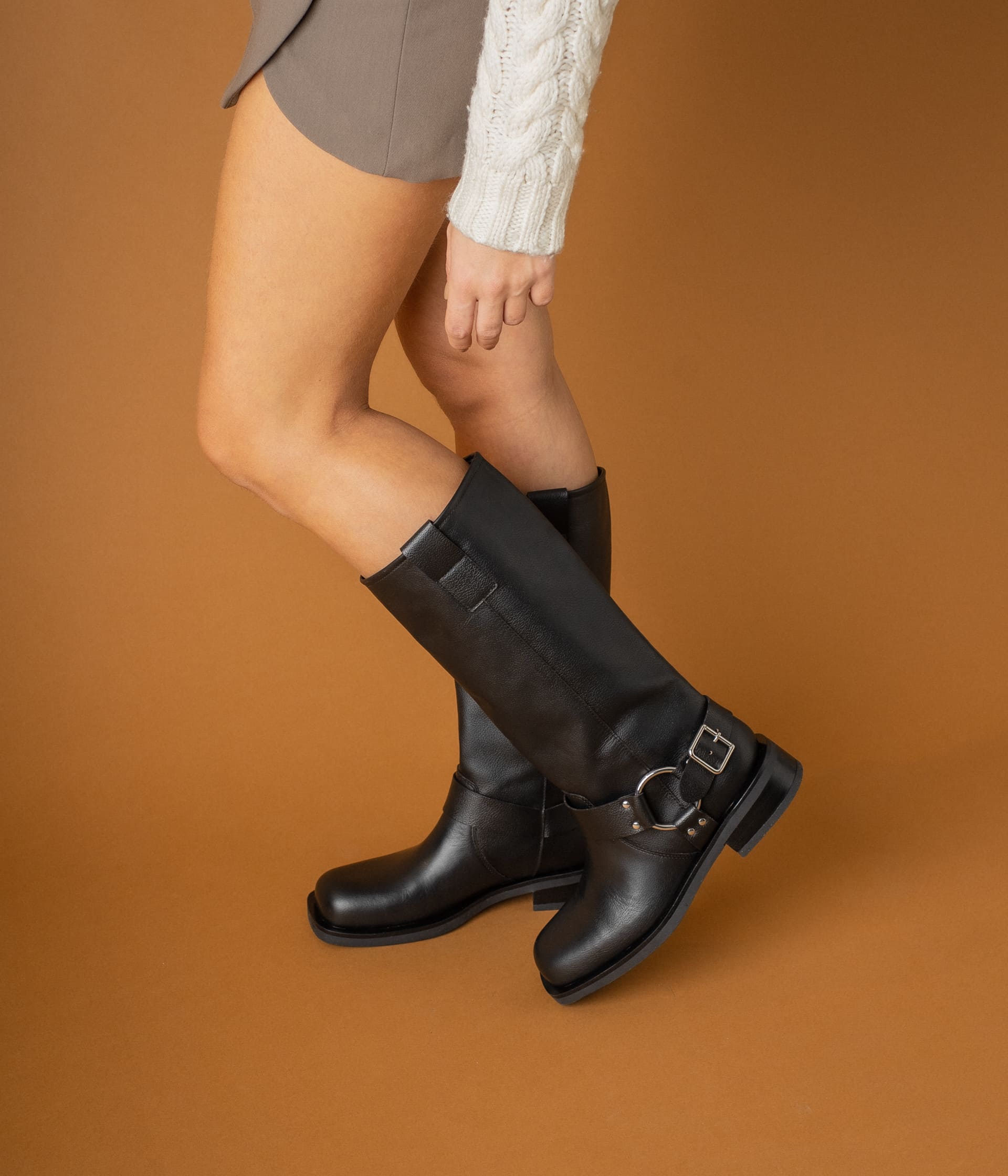 Bottes femme cuir soldes sales