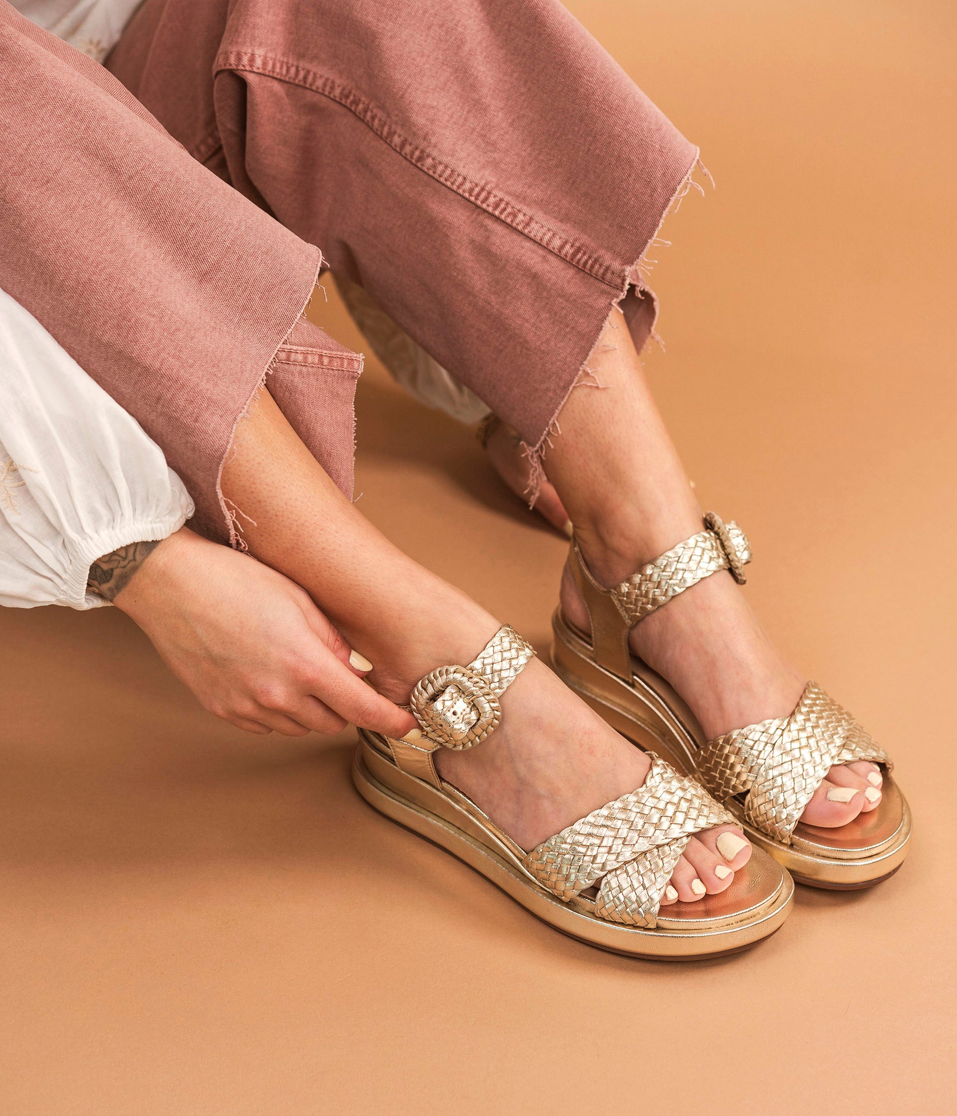 SANDALE RANULFO PLATINE Sandales Femme Bocage