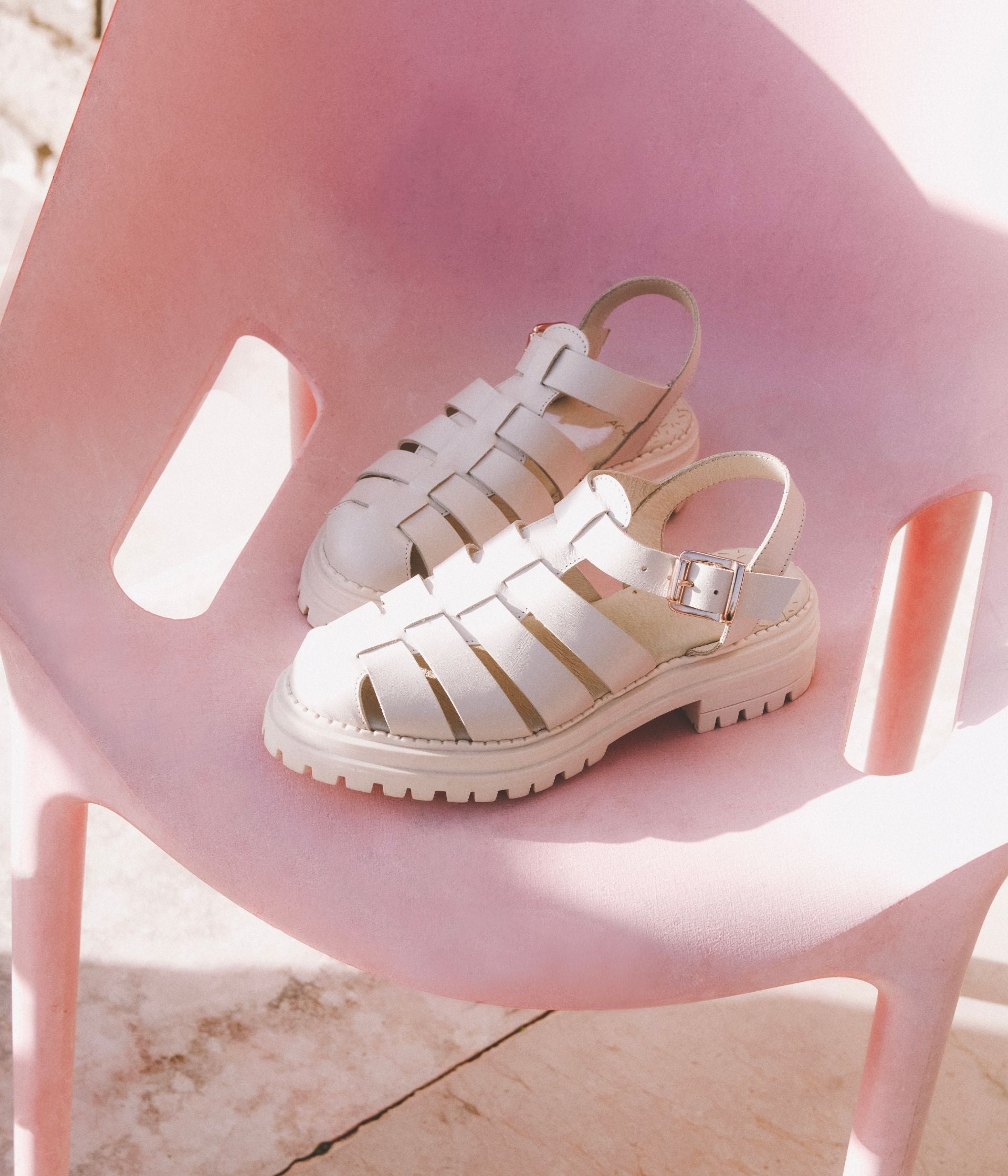 Sandale blanche 2025