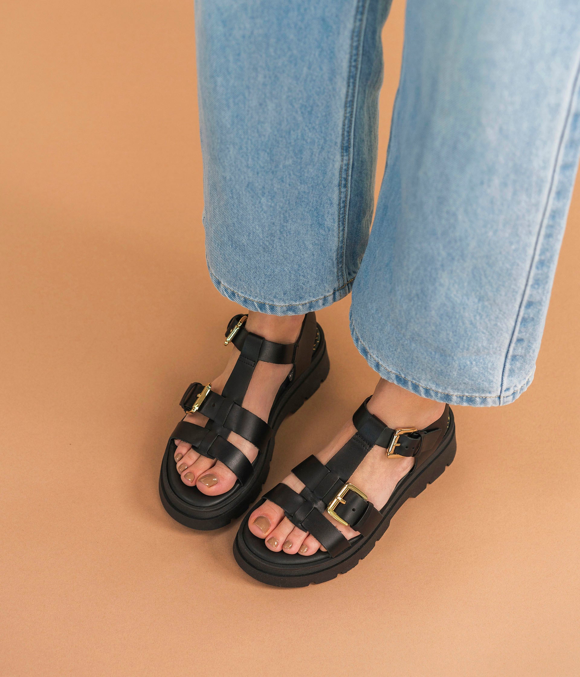 Chaussures plates femme sales chic