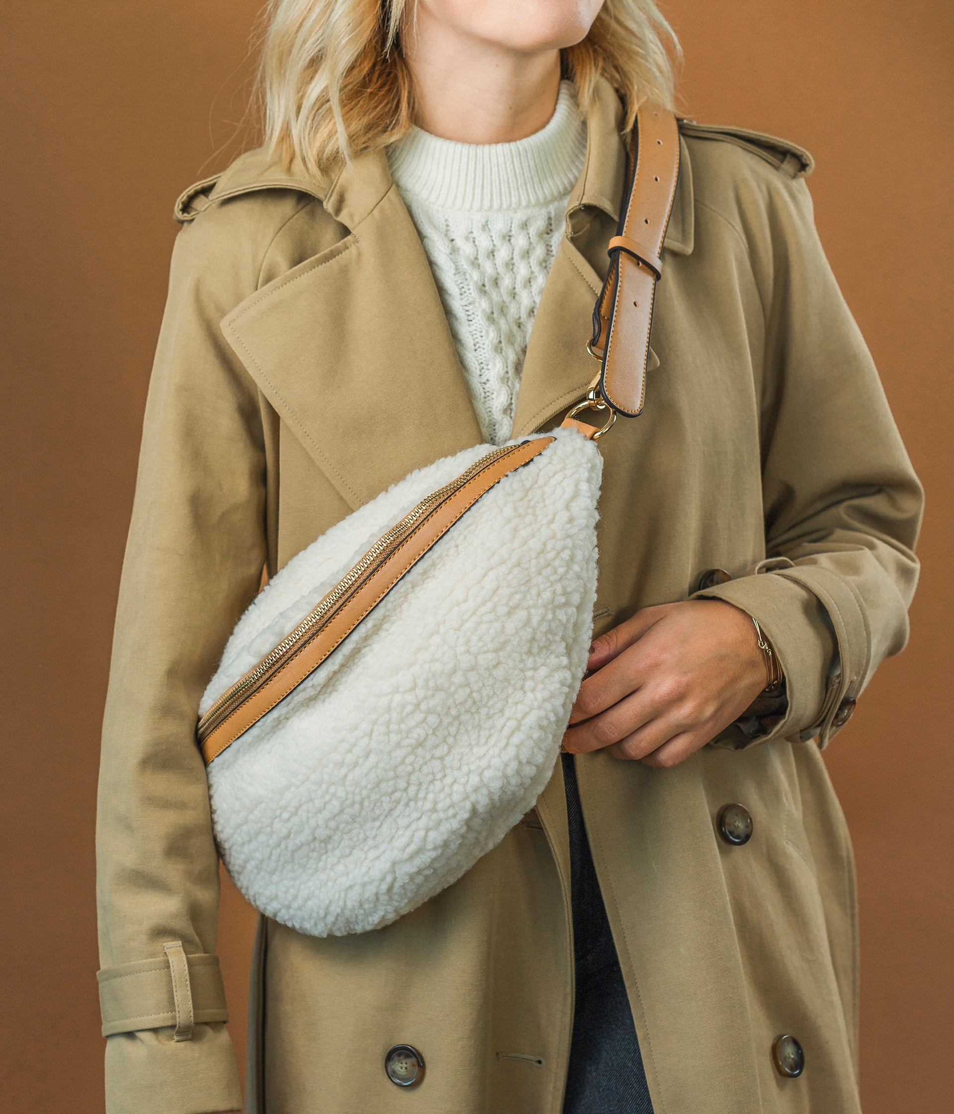 SAC BANANE ISAURO Moyen format Maroquinerie Bocage